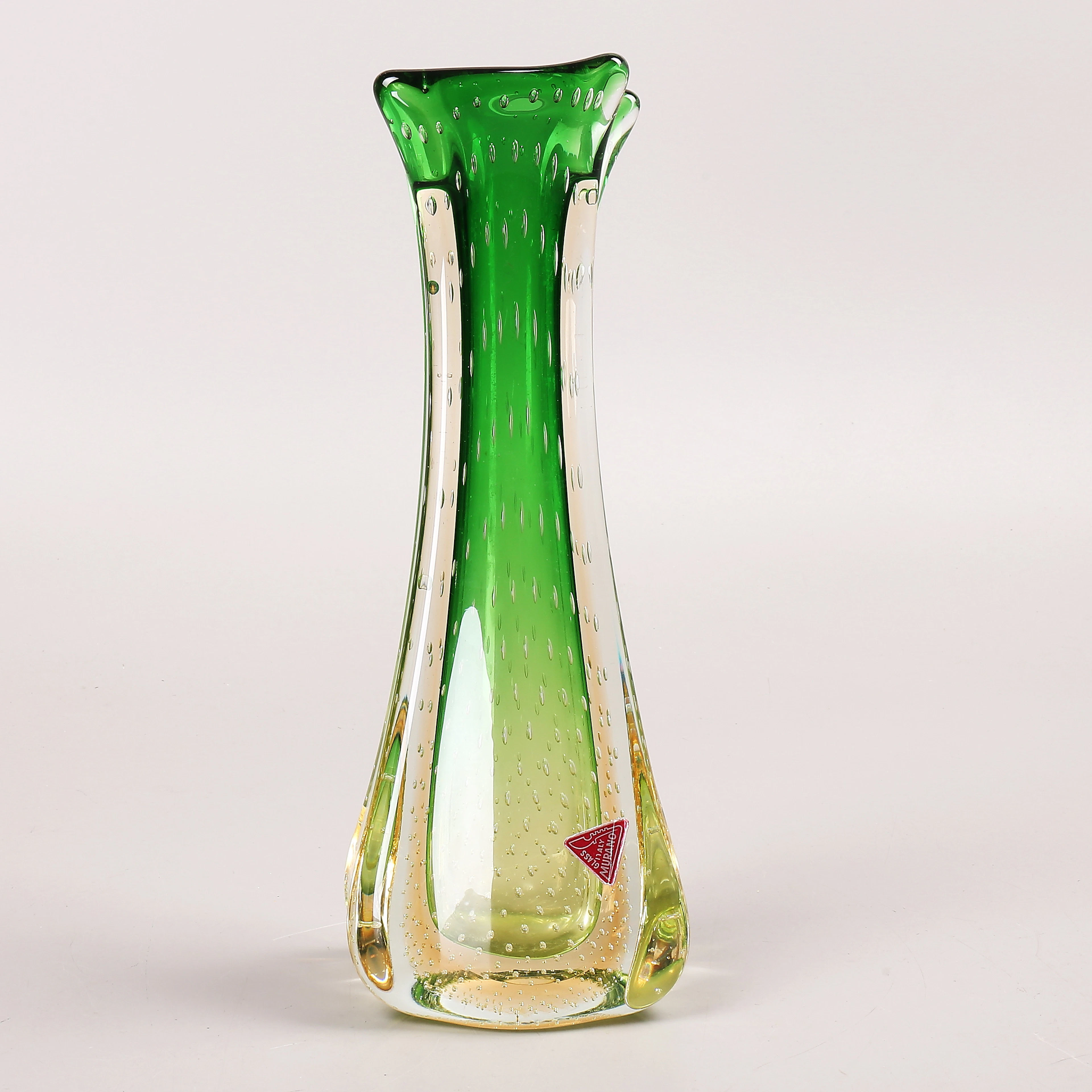 VAS, glas, Murano, Italien 1900-talets andra hälft.