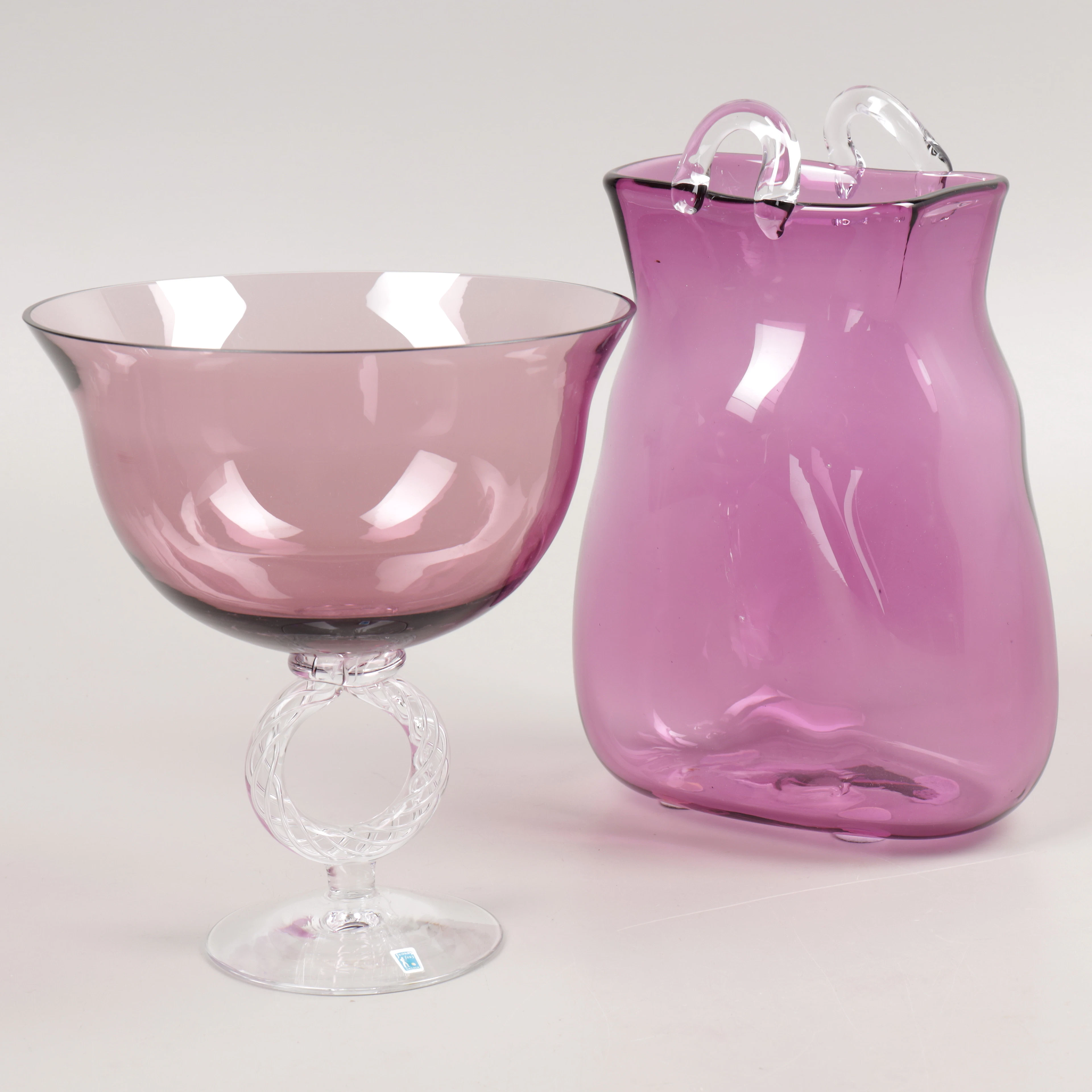 SKÅL och VAS, glas, bl a Johansfors.