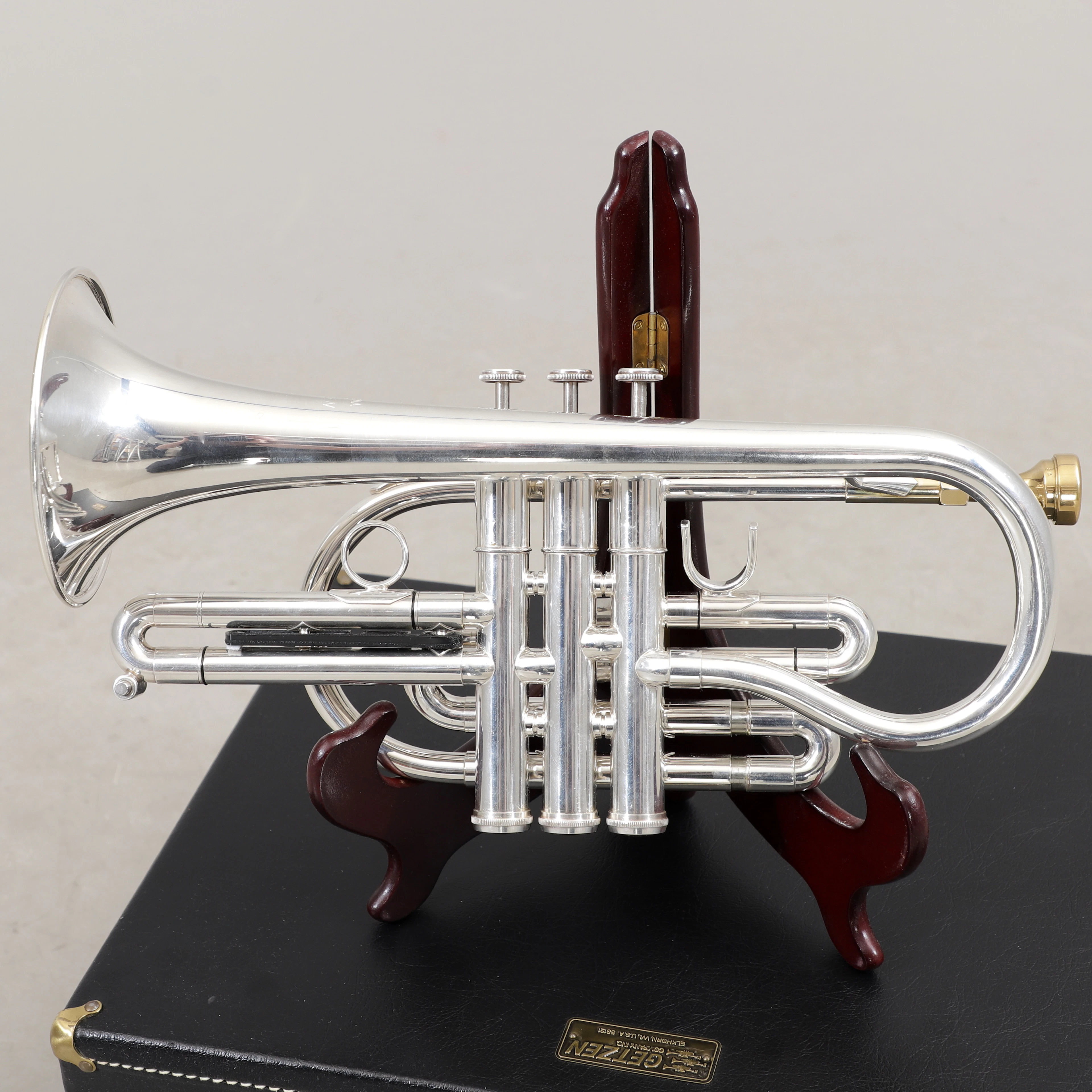 KORNETT, dubbla triggers, Getzen Eterna, USA.