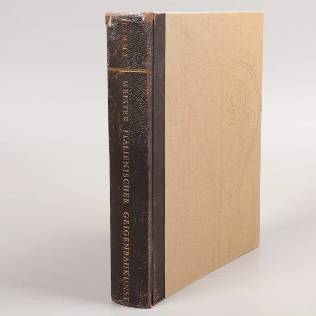 ITALIENISCHER GEIGENBAUKUNST, bok, Walter Hamma, 1971.