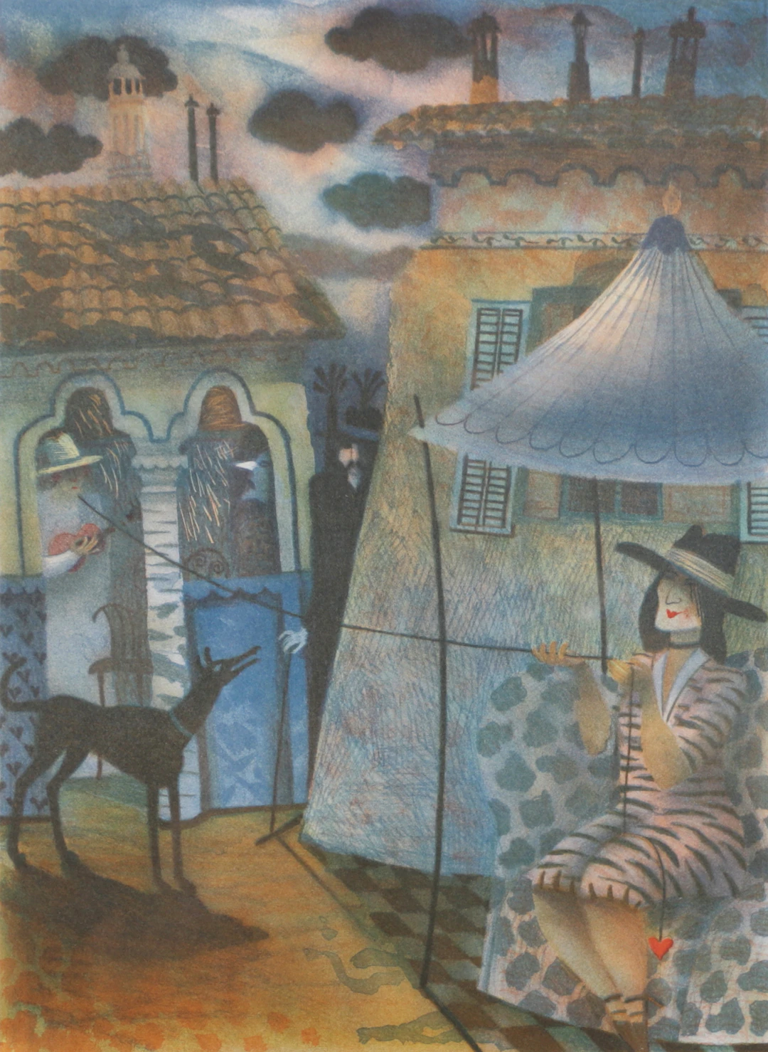 KJELL SUNDBERG. Litografi, signerad, numrerad 46/350.