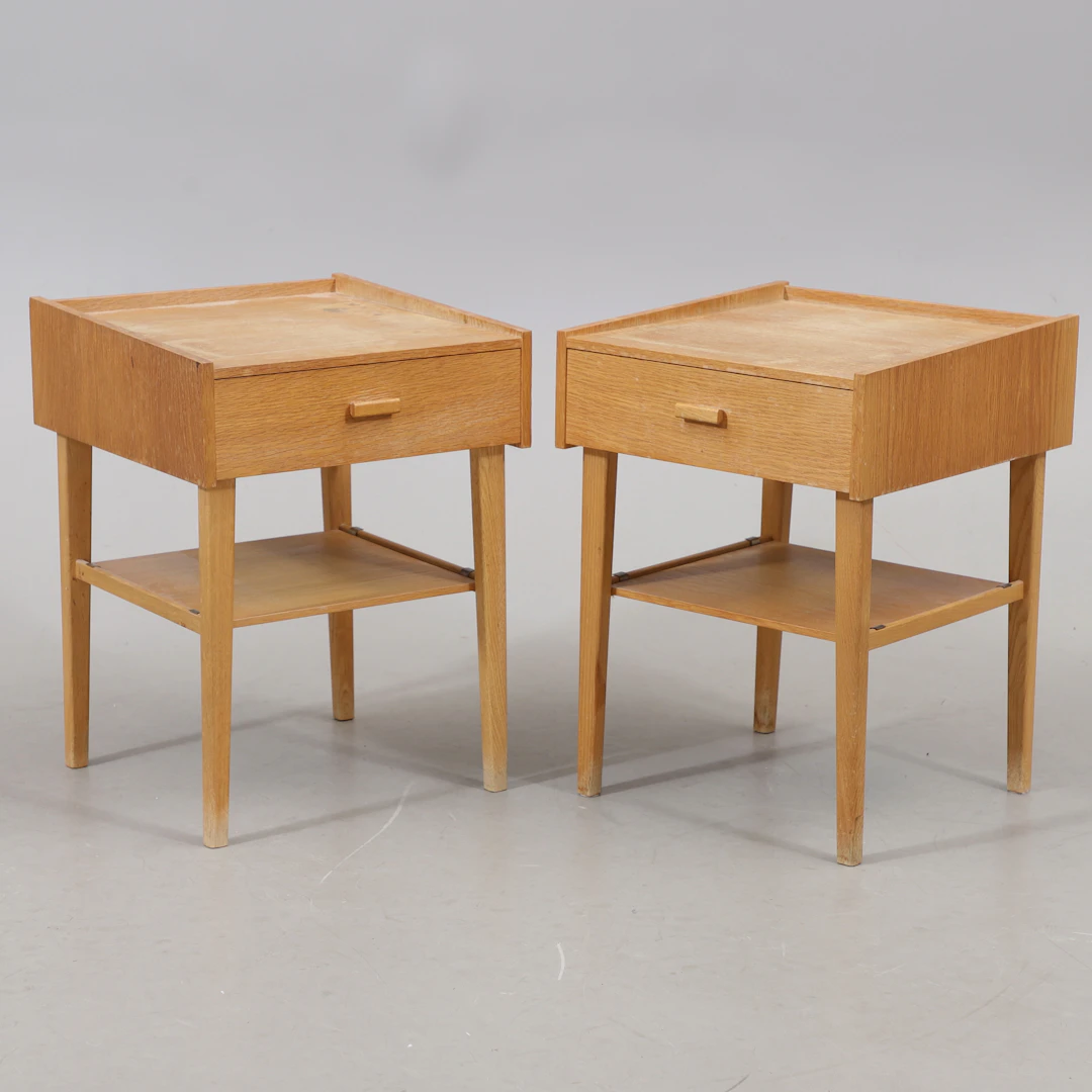 SÄNGBORD, ett par, teak, 1960-tal.
