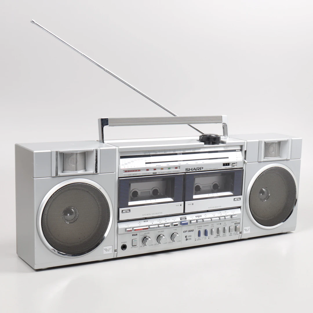 KASSETTBANDSPELARE, Sharp GF-500.