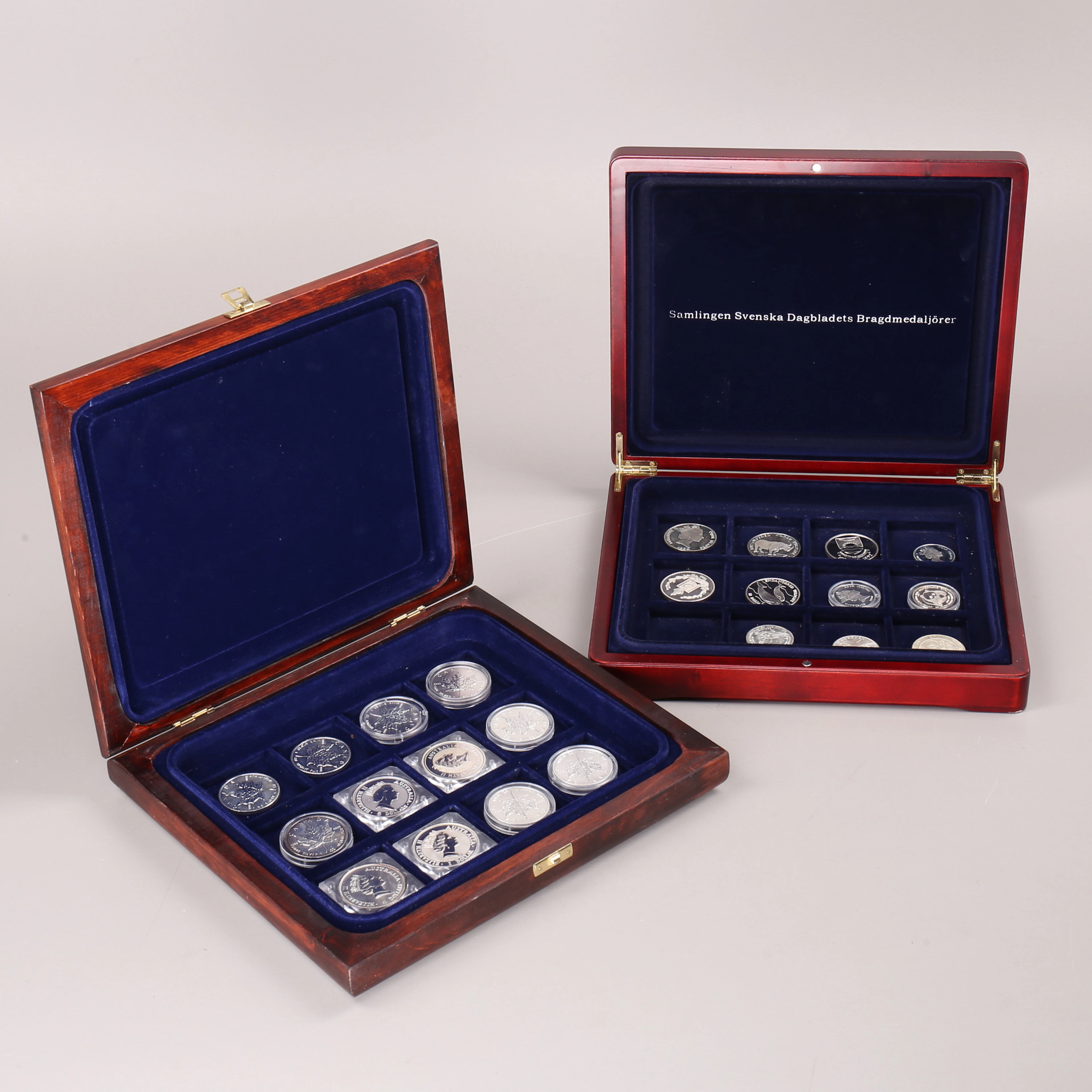 MYNT, 23 st, silver, totalvikt 597 gram.