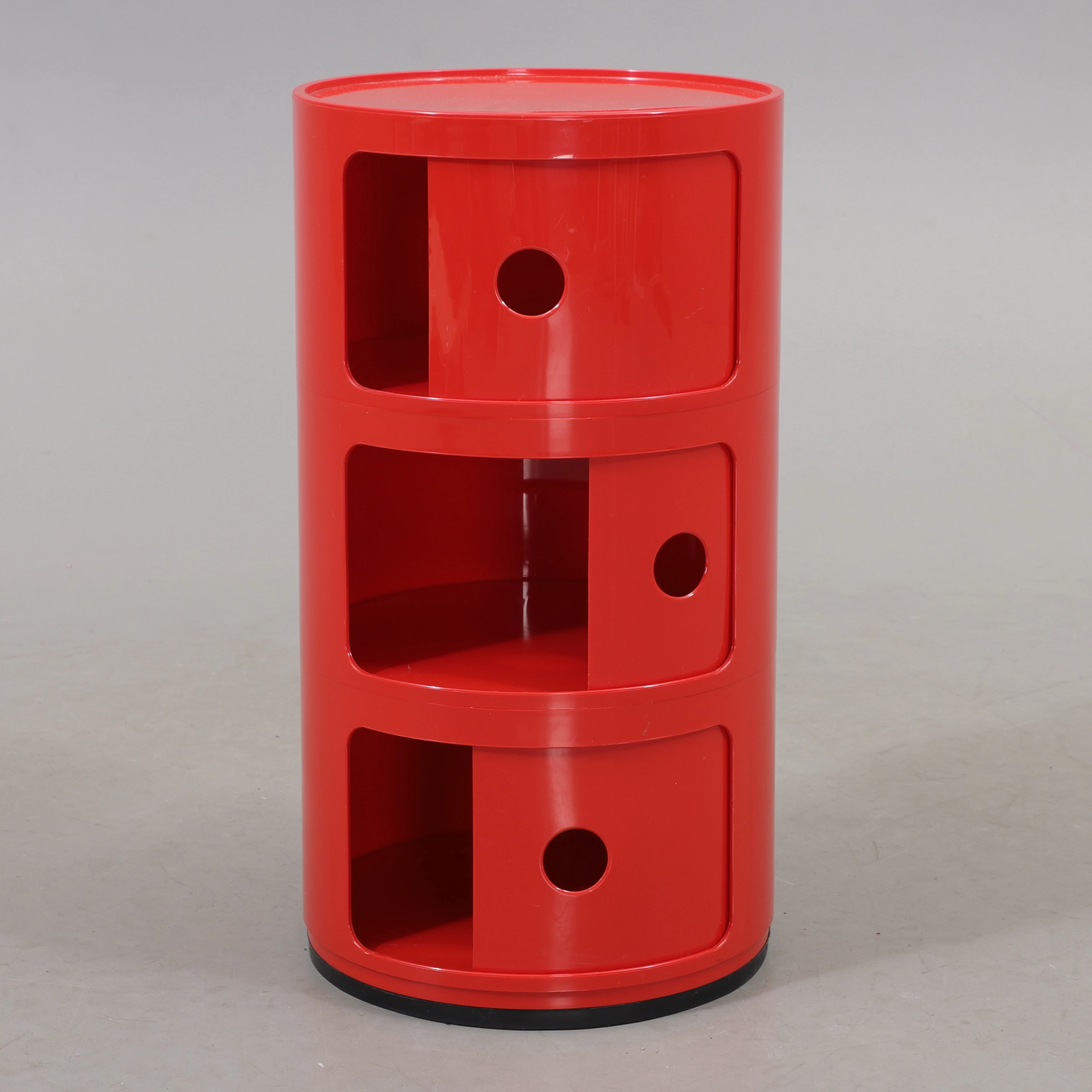 ANNA CASTELLI. Sängbord/byrå, plast, Kartell, Italien, 1900-talets andra hälft.