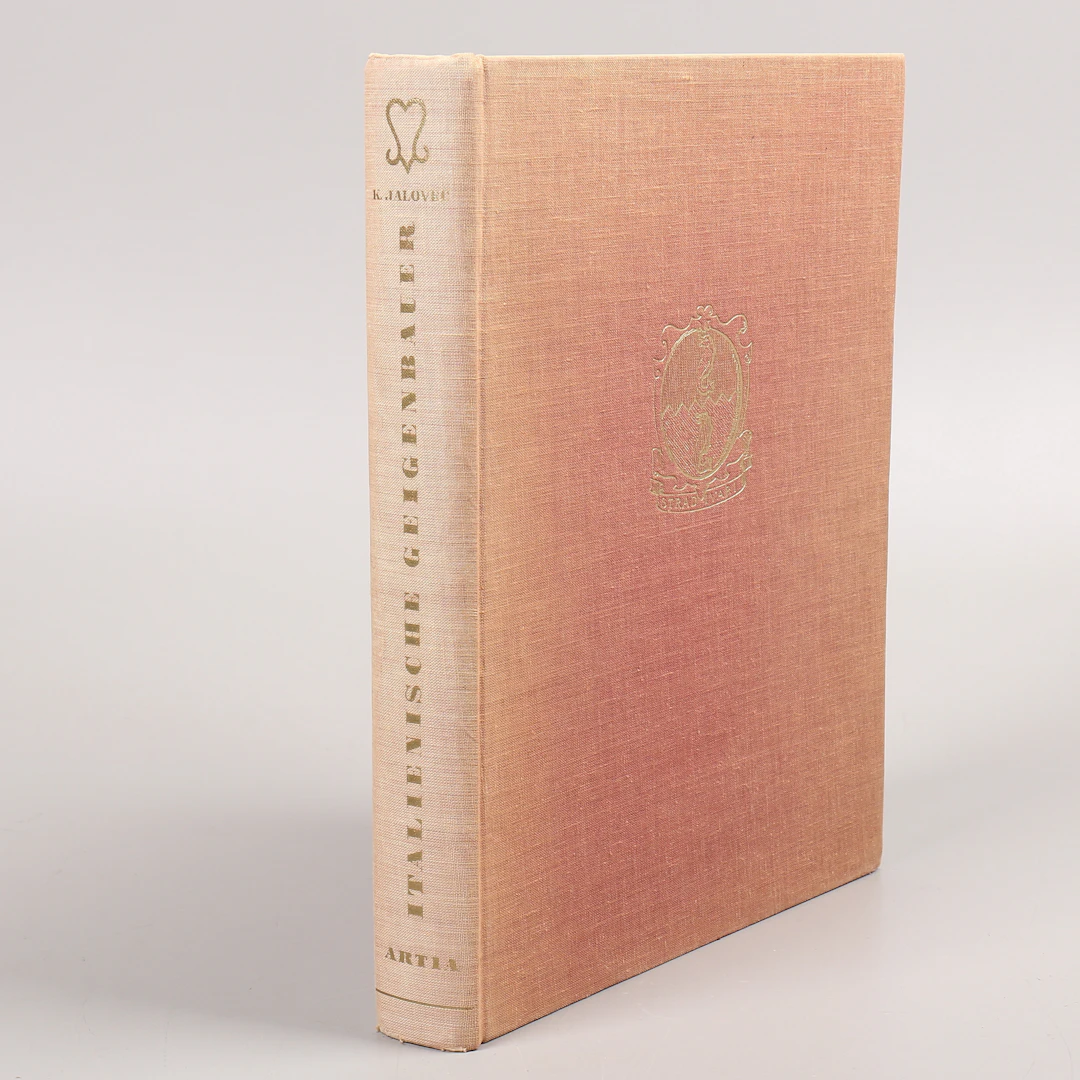ITALIENISCHE GEIGERBAUER, bok, Karel Jalovec, 1957.