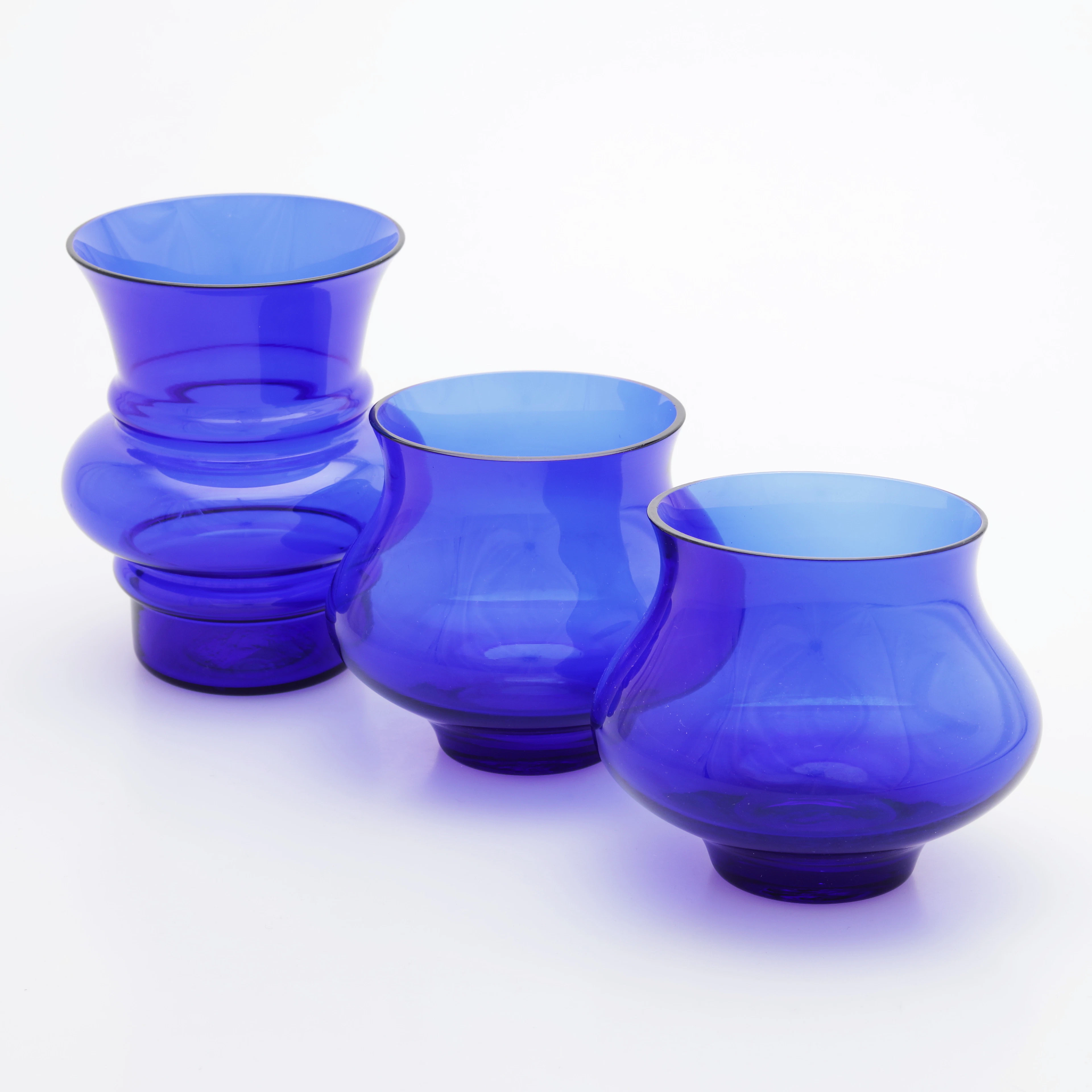 GUNNAR ANDER. Vaser, 3 st, glas.