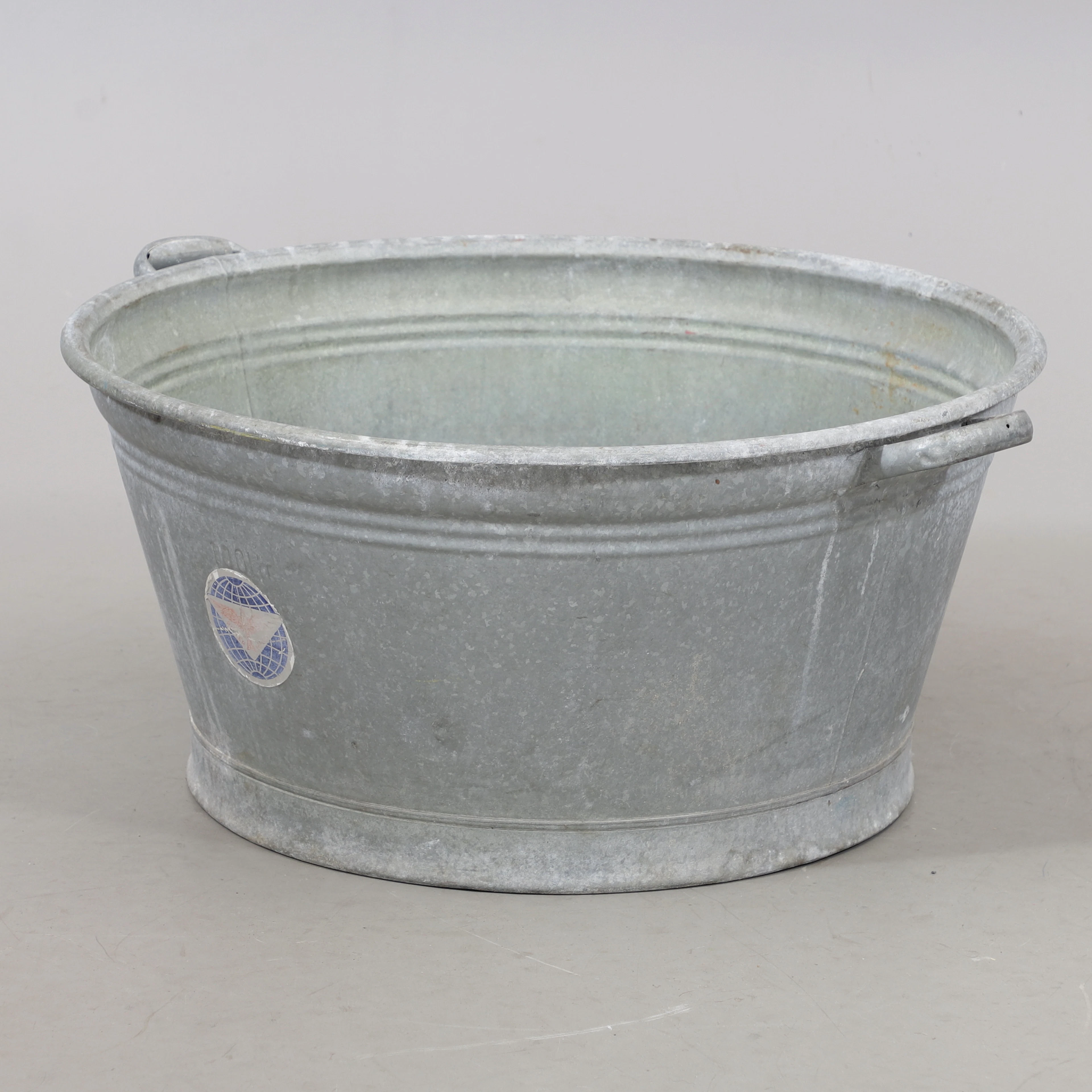 BALJA, zink, 100 liter, Roter Milan, 1900-talets första hälft.