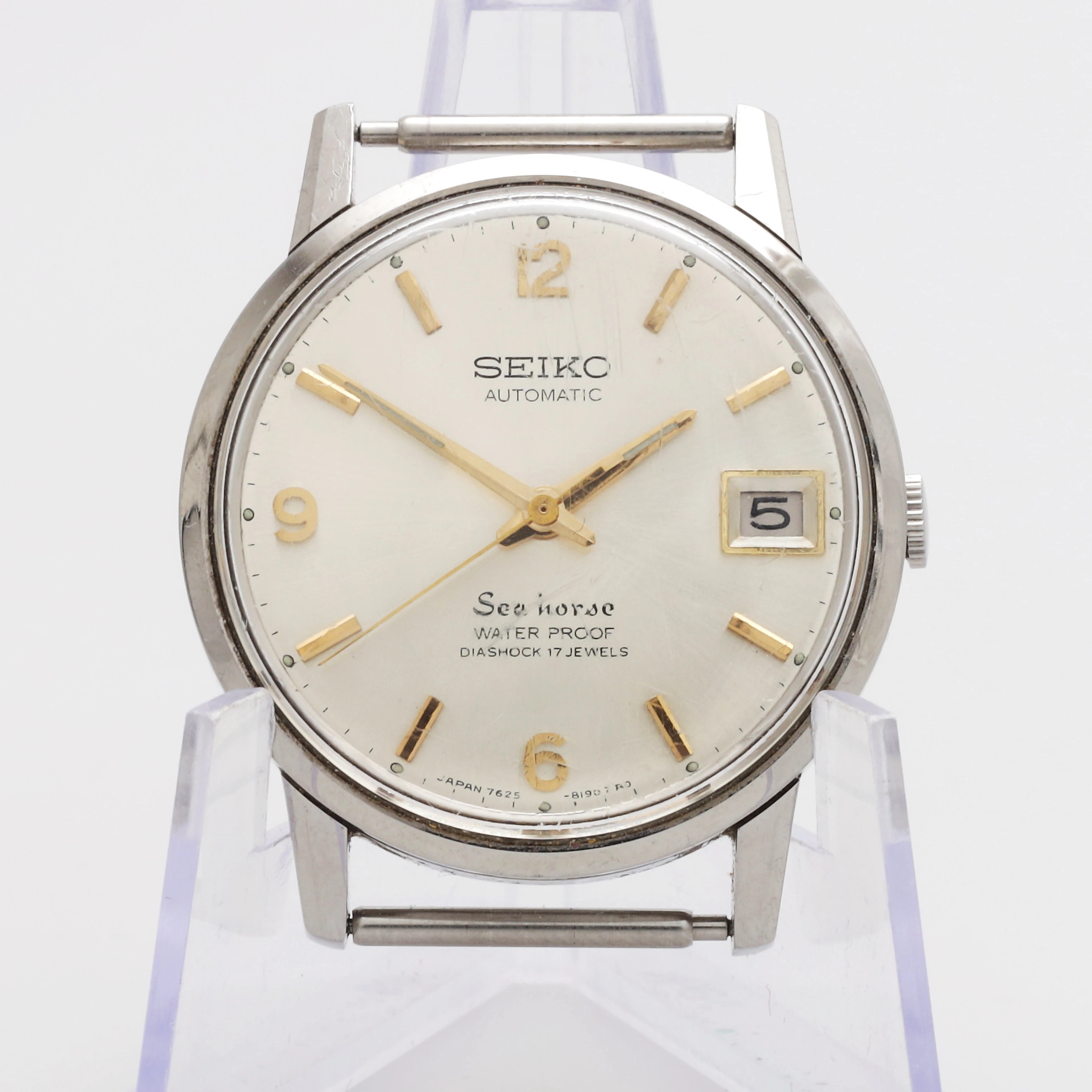 ARMBANDSUR, Seiko Automatic Sea Horse, stål.