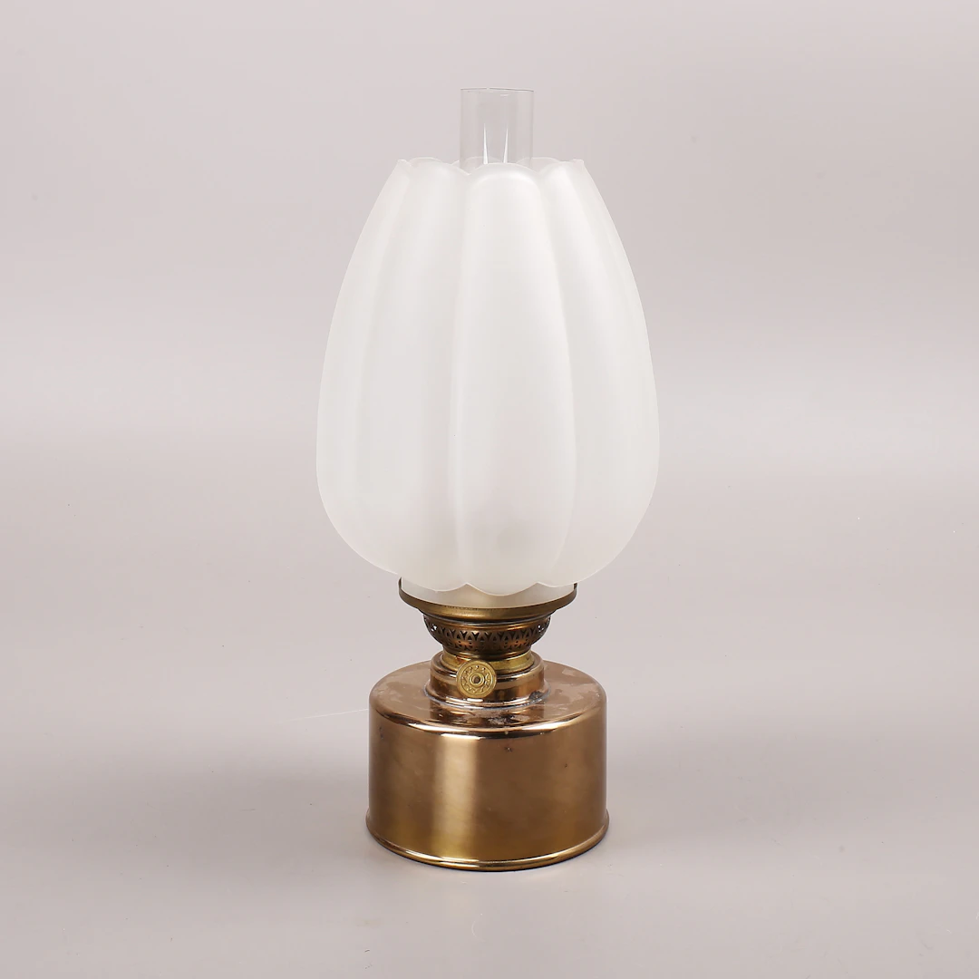 BORDSFOTOGENLAMPA, mässing, 1900-talets mitt.