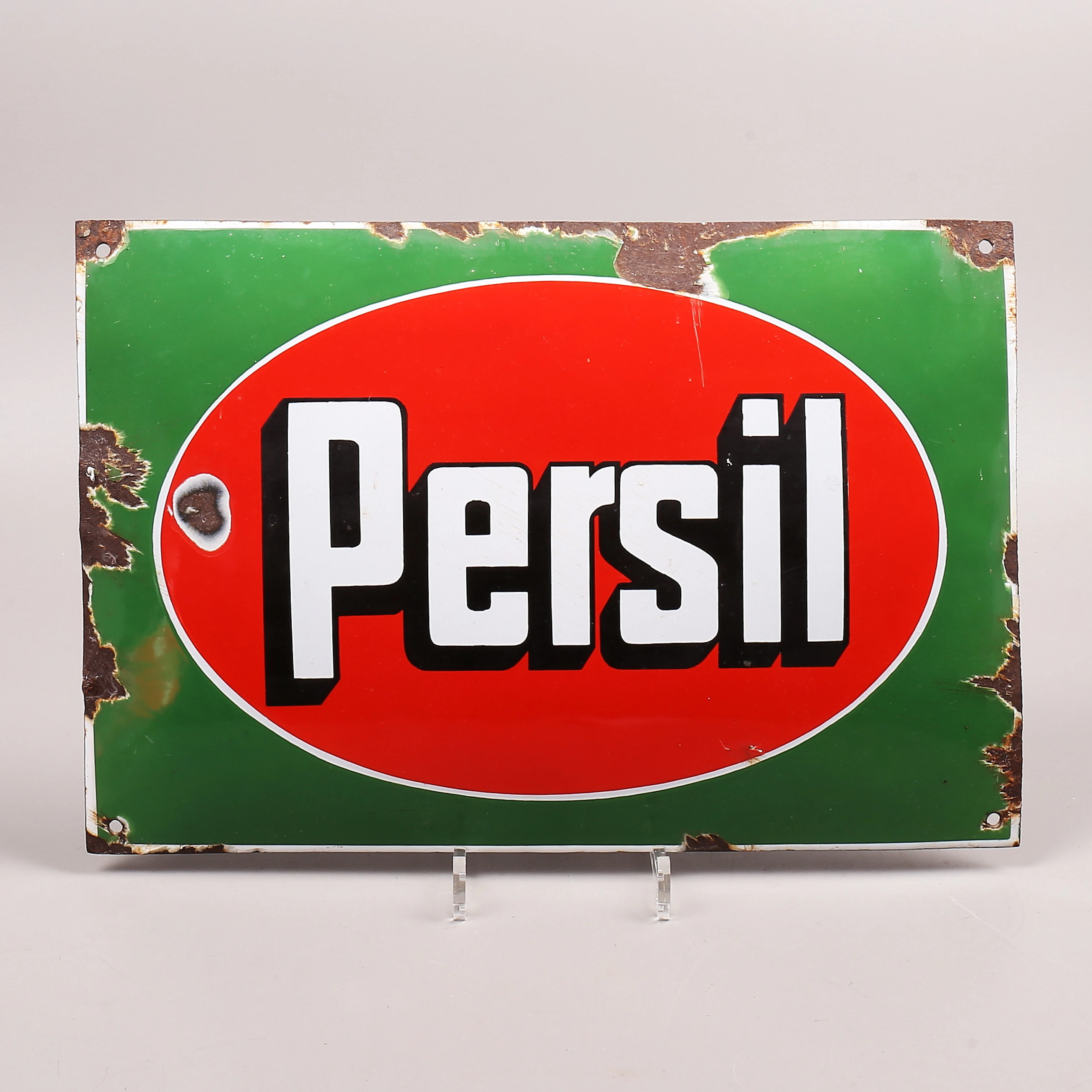 EMALJSKYLT, Persil, 1900-talets första hälft.