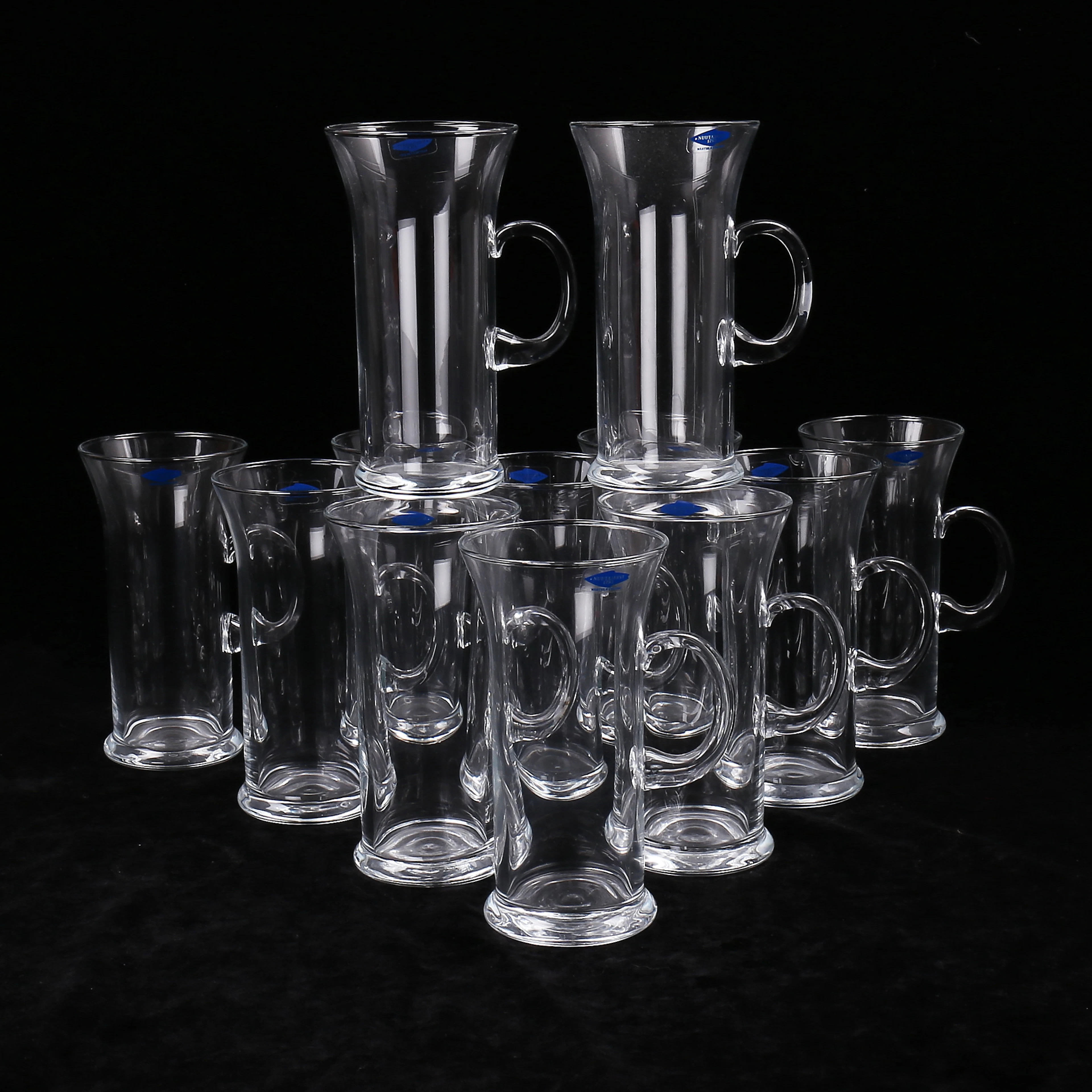 HEIKKI ORVOLA. Irish coffee-glas, 12 st, Nuutajärvi.
