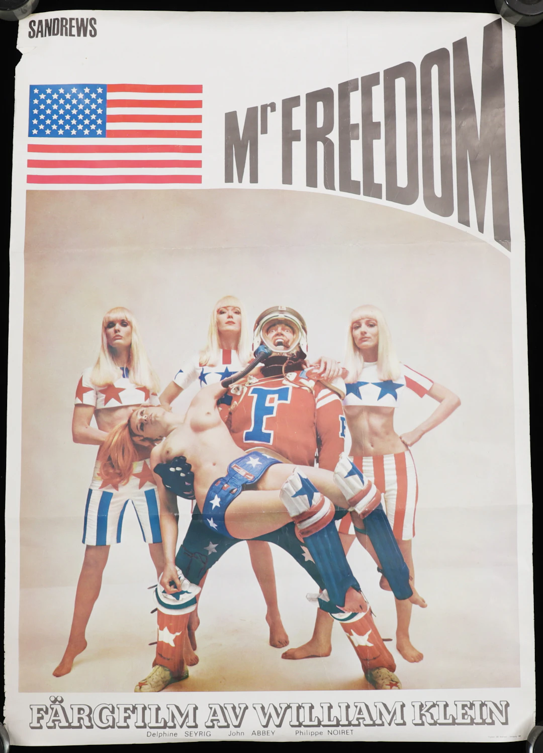 FILMAFFISCH, "Mr Freedom" av William Klein.