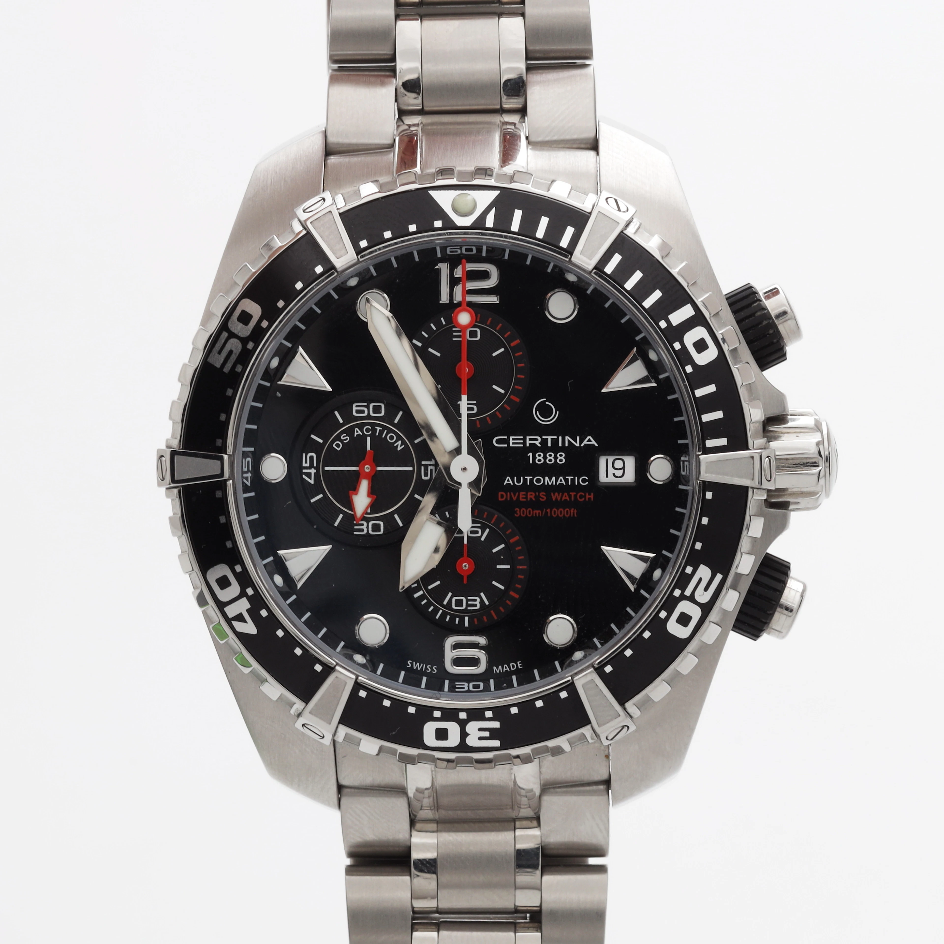 ARMBANDSUR, Certina Automatic, Divers Watch.