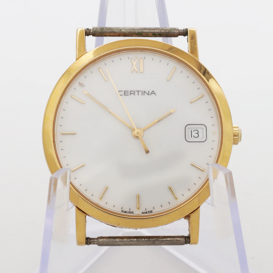 ARMBANDSUR, Certina, guld på stål.