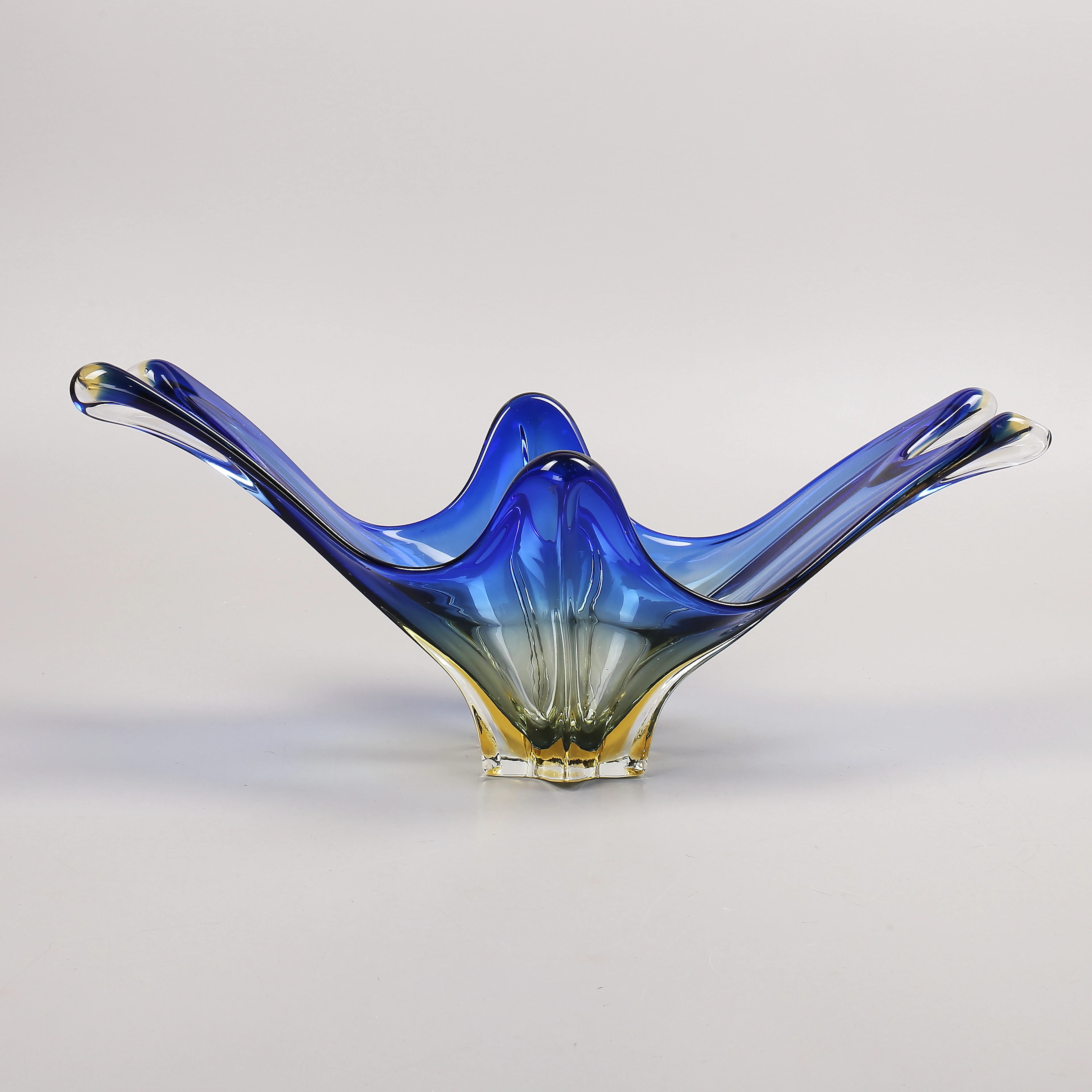 SKÅL, glas, Murano, Italien, 1900-talets andra hälft.