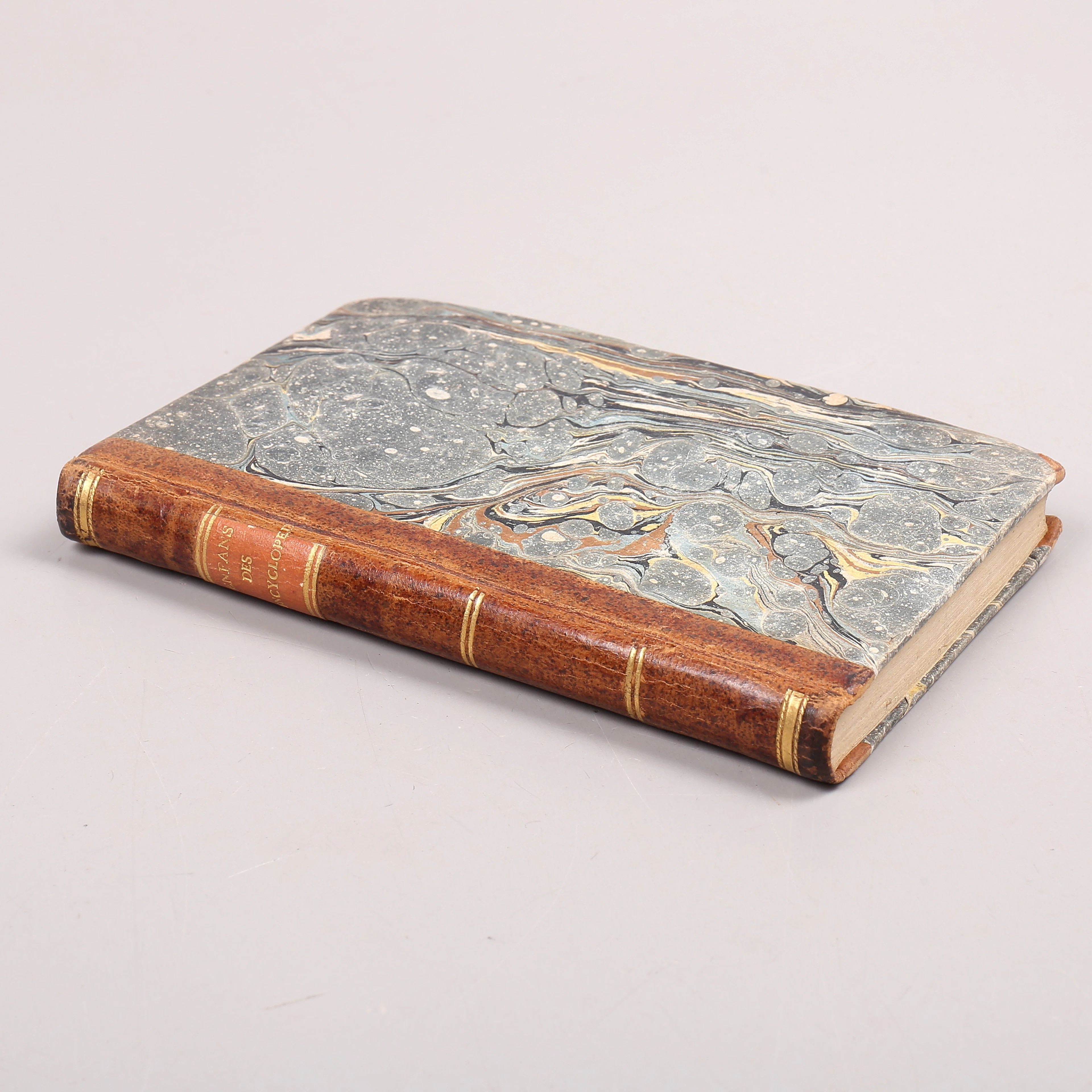 FRANSK BOK, "Abrege de toutes les sciences et geographie", 1800-talets början.