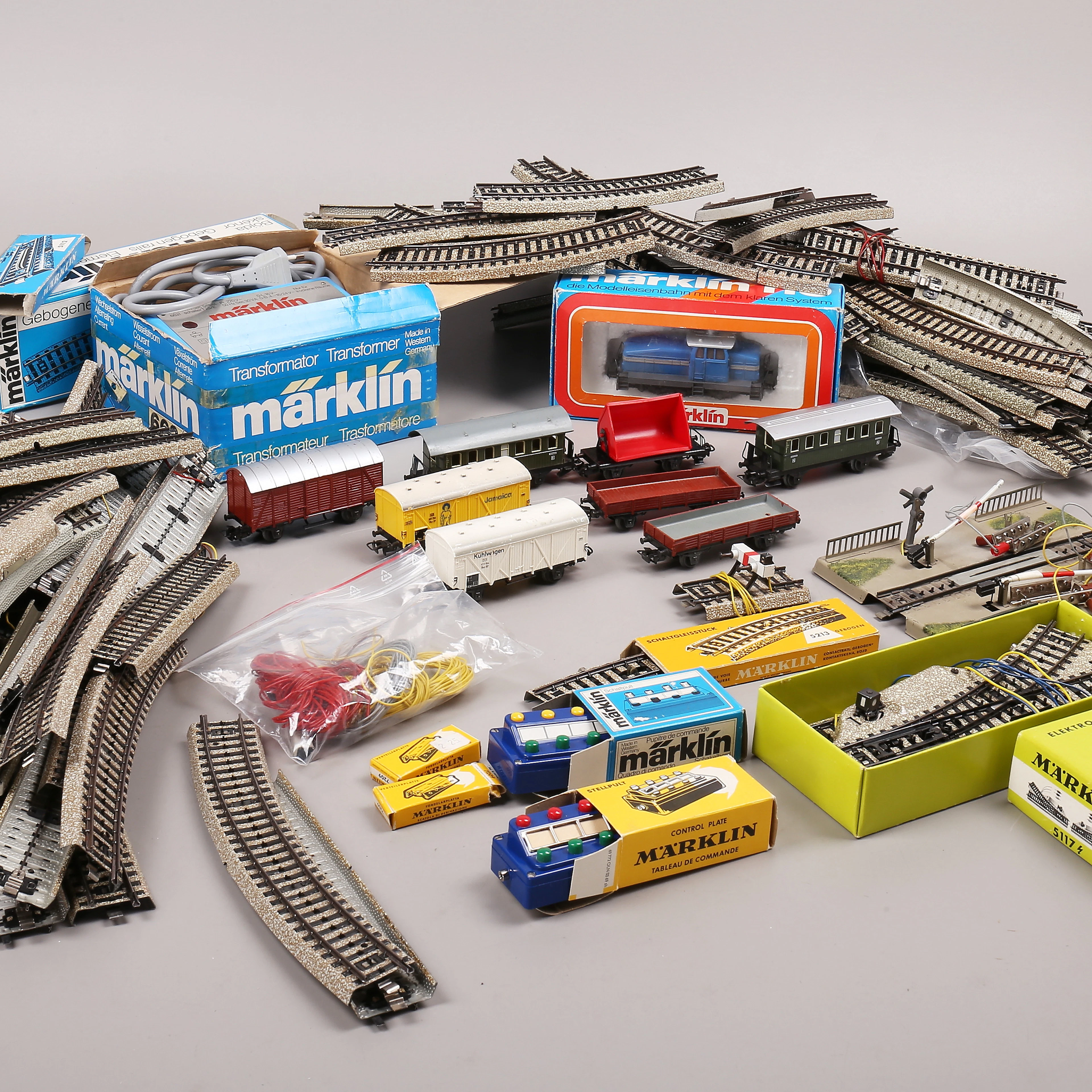 MODELLJÄRNVÄG, Märklin, 1950/60-tal.