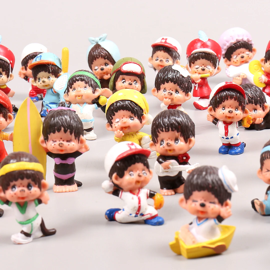 FIGURER, 33 st, Monchhichi m fl.