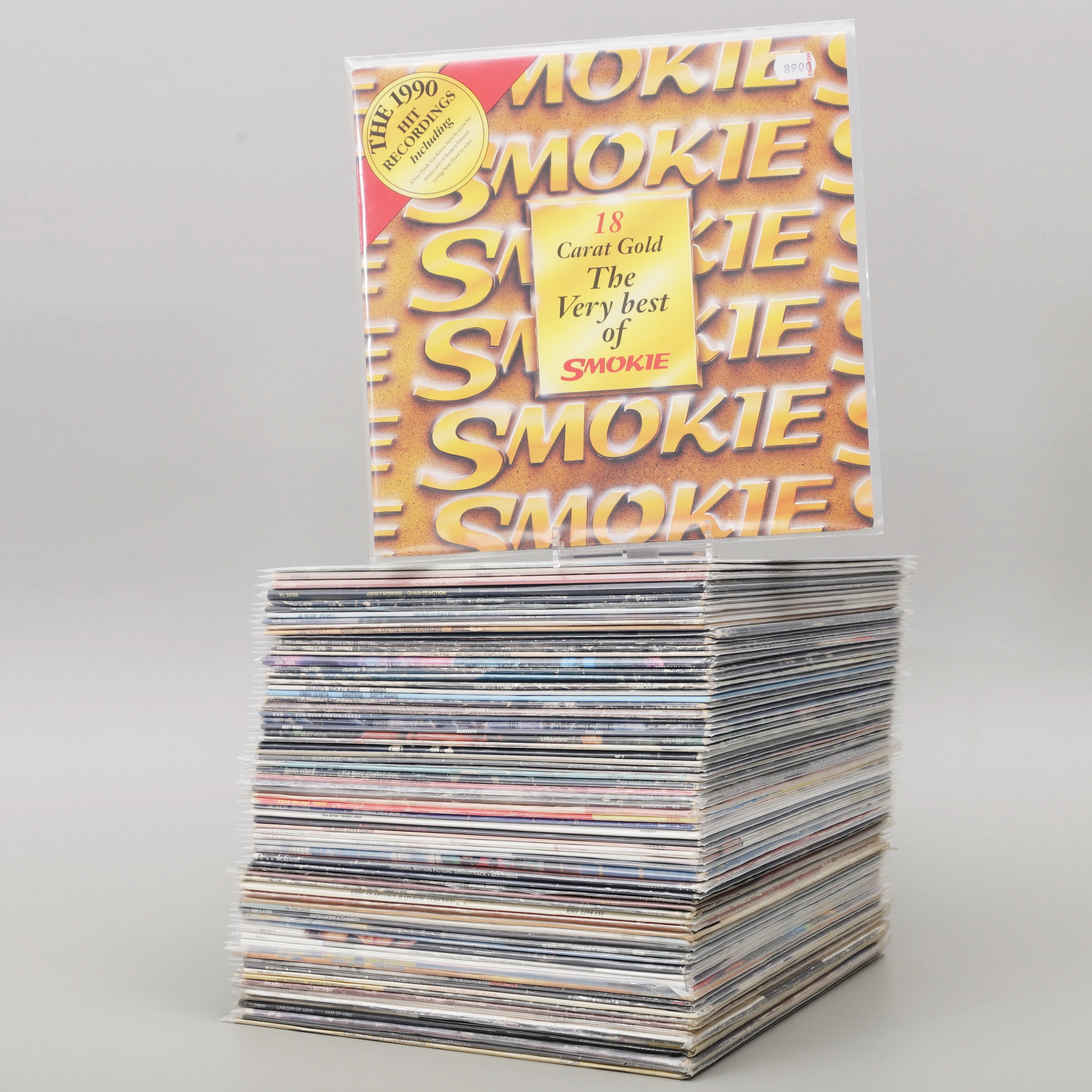 VINYLSKIVOR, ca 75 st LP-skivor.