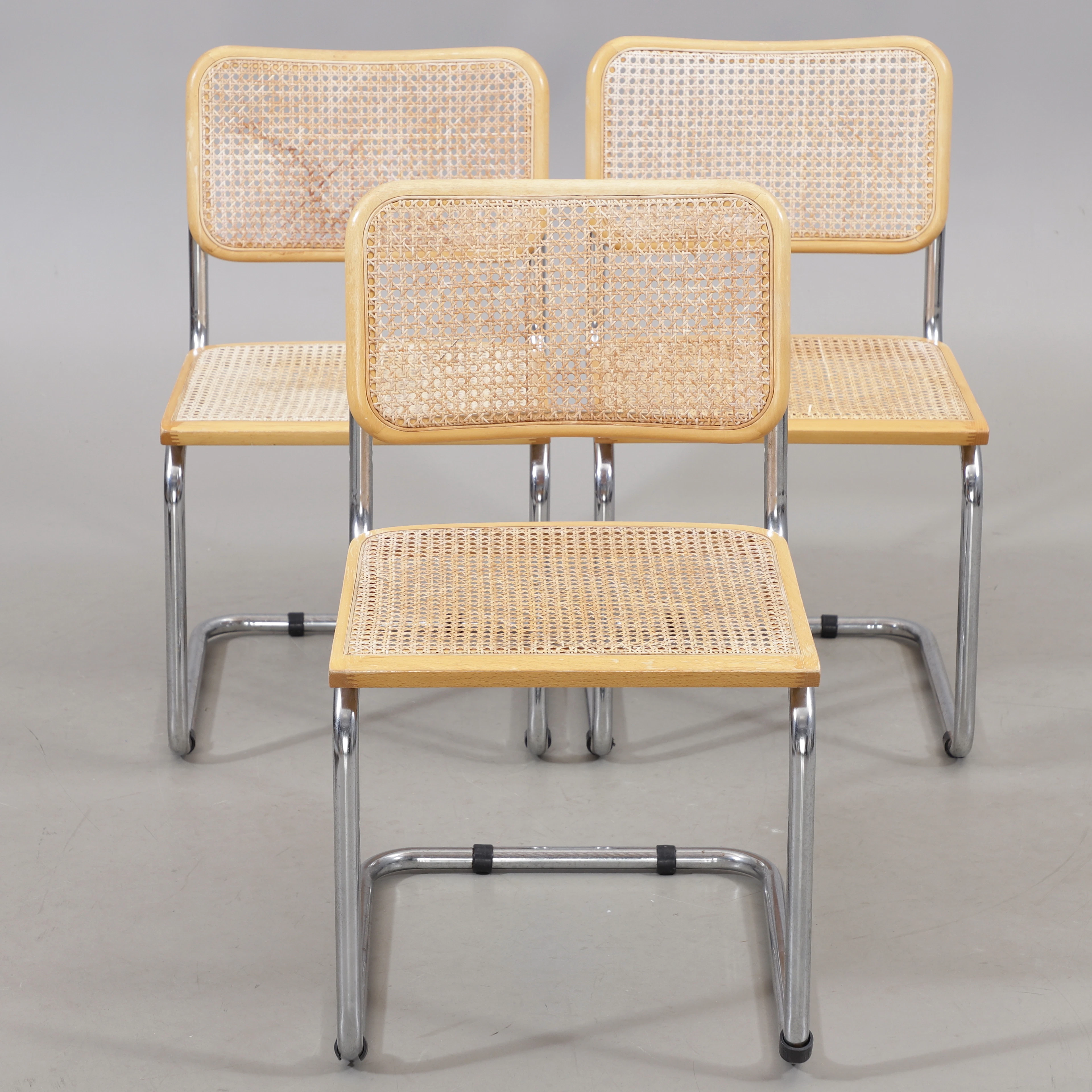 STOLAR, 3 st, Bauhaus-stil, 1900-talets andra hälft.