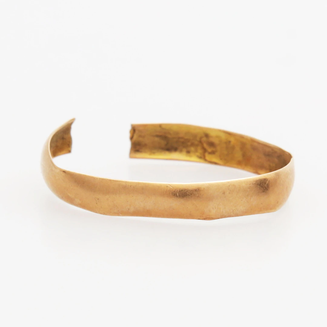RING/SKROTGULD, guld 18k, vikt 0,71 gram.