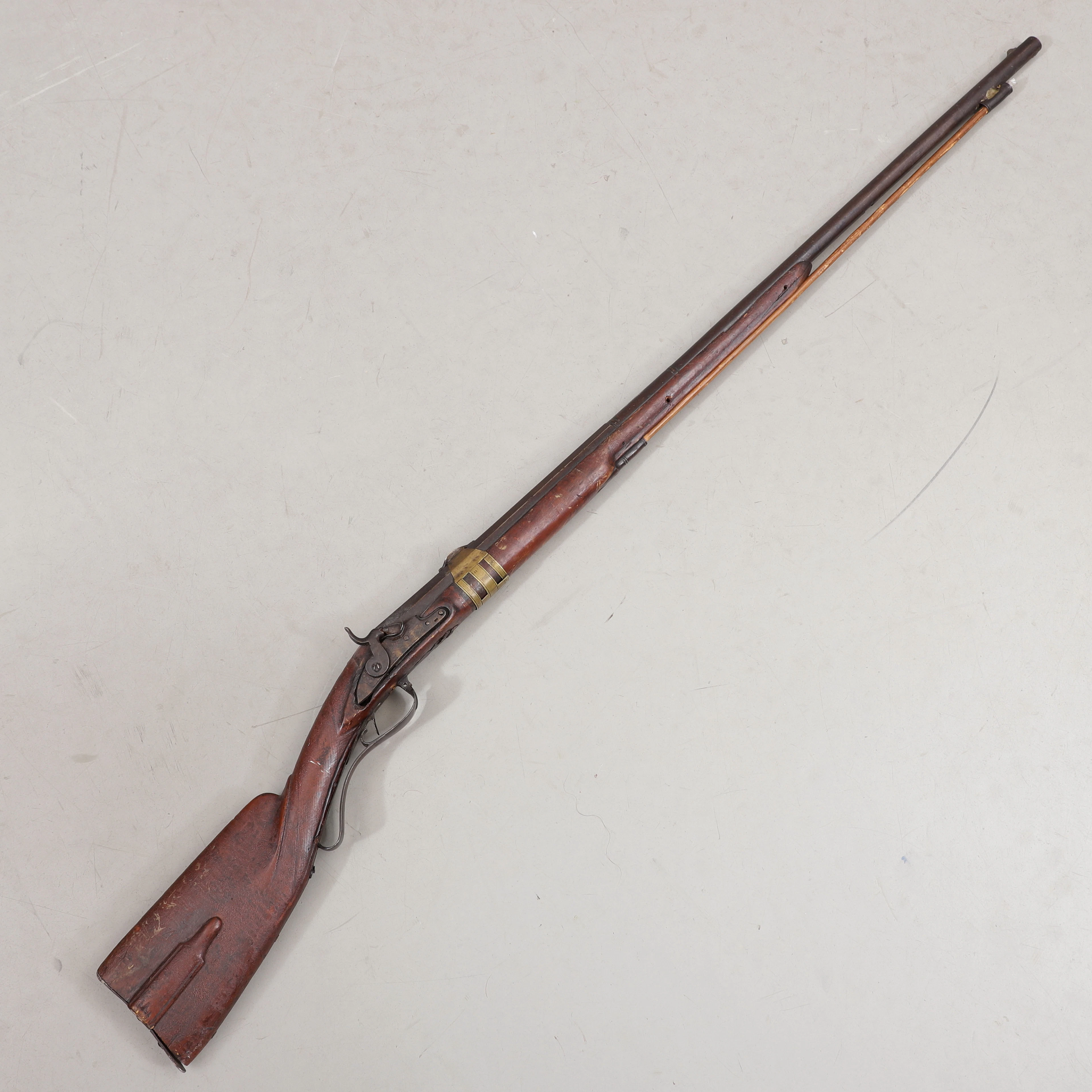 FLINTLÅS/SLAGLÅSGEVÄR, 1800-tal.