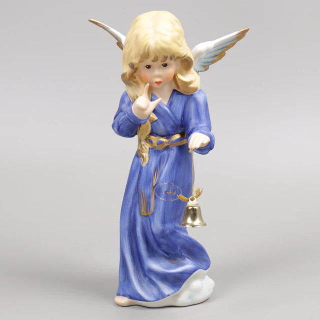 FIGURIN, ängel, porslin, Goebel, 1900-talets andra hälft.