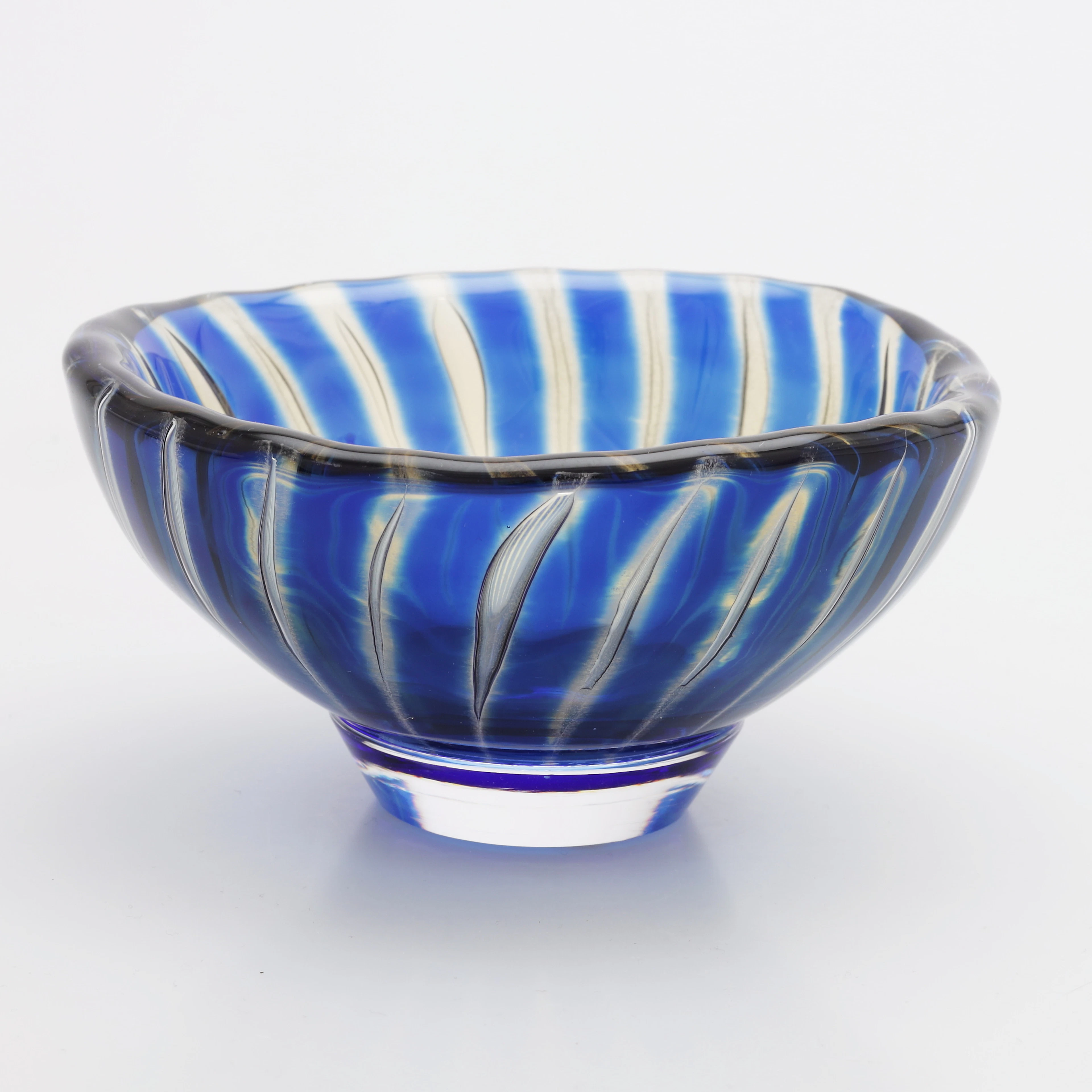 EDVIN ÖHRSTRÖM. "Ariel", skål, glas, Orrefors, signerad.