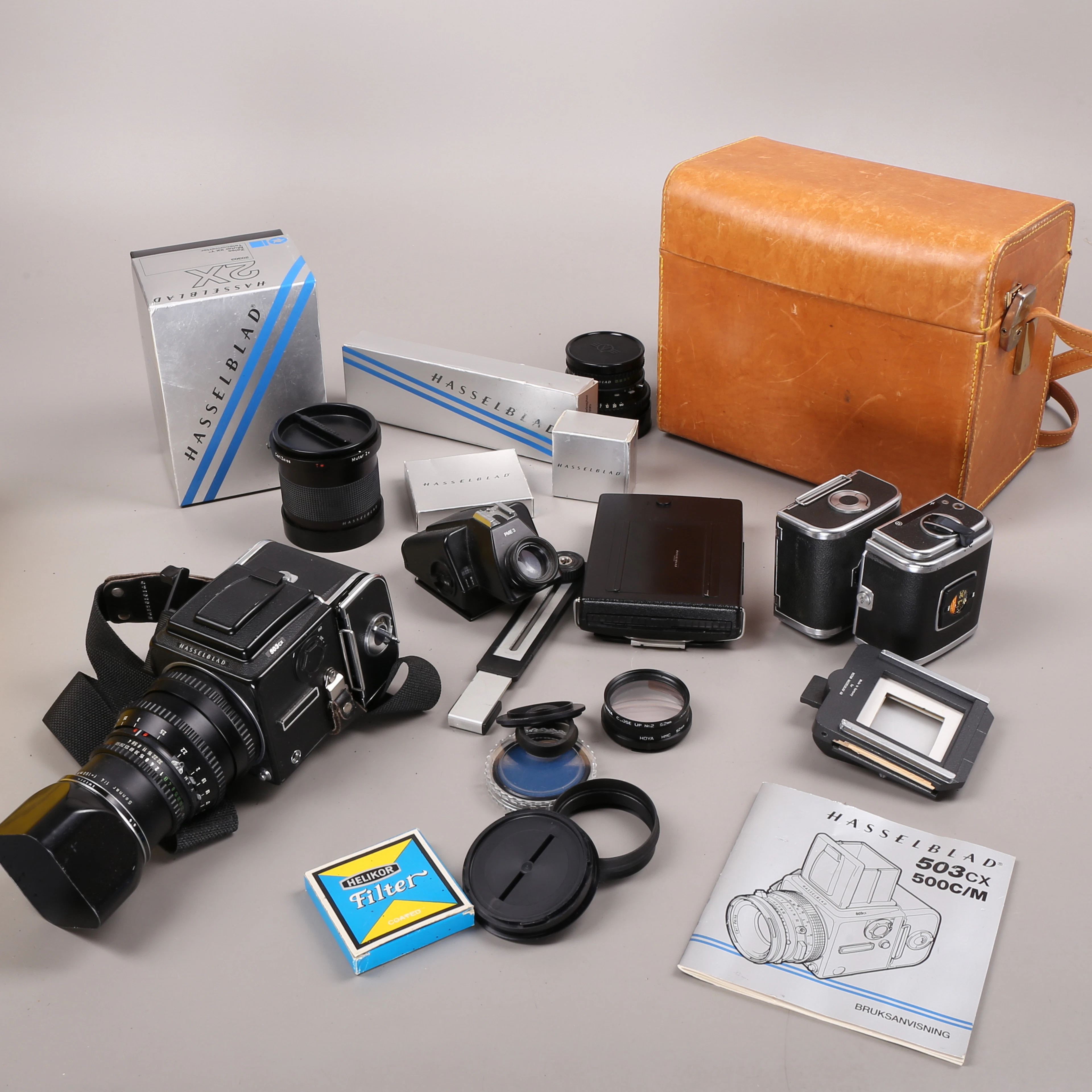HASSELBLAD, kamerautrustning, analog.