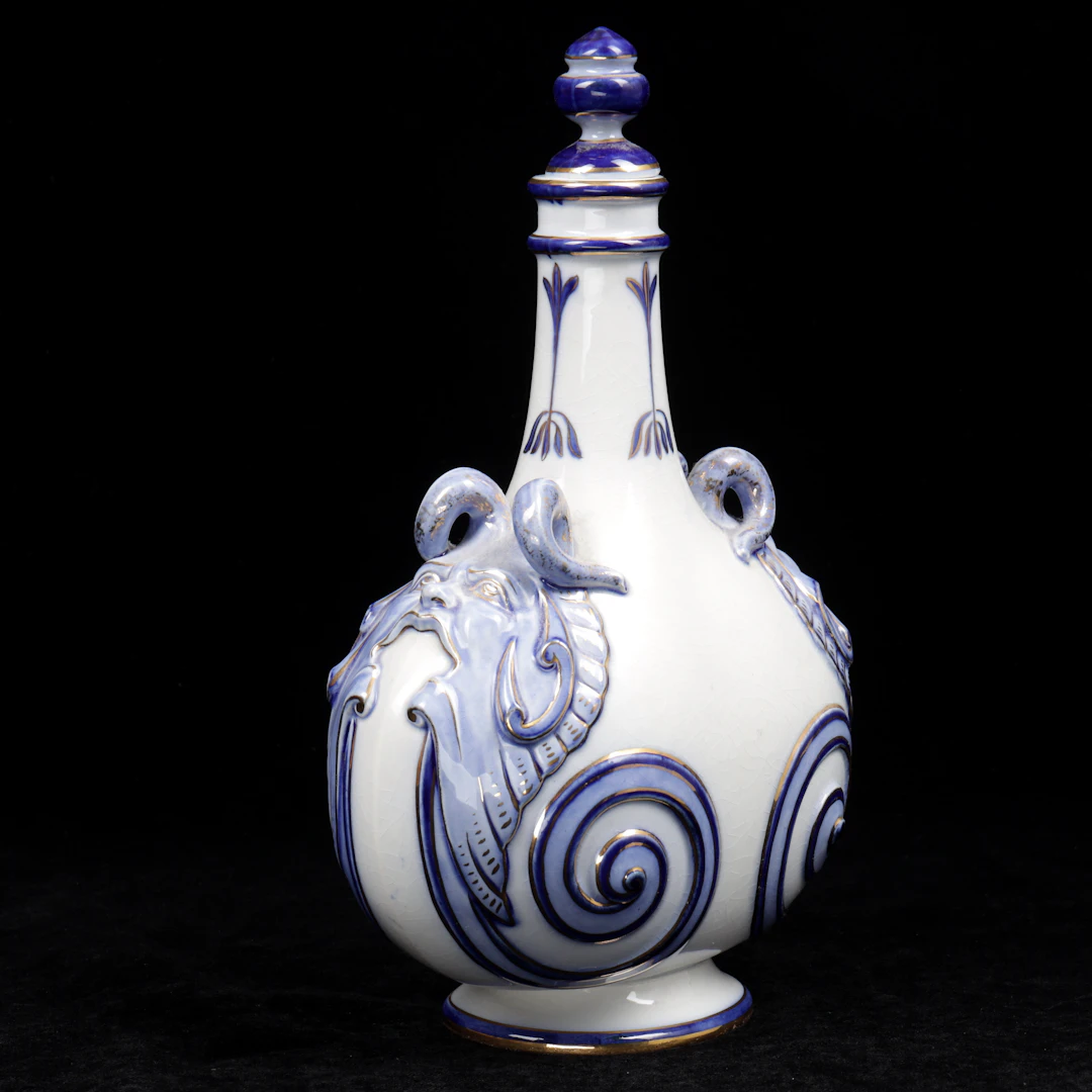 KARAFF, porslin, Gustafsberg, 1896.