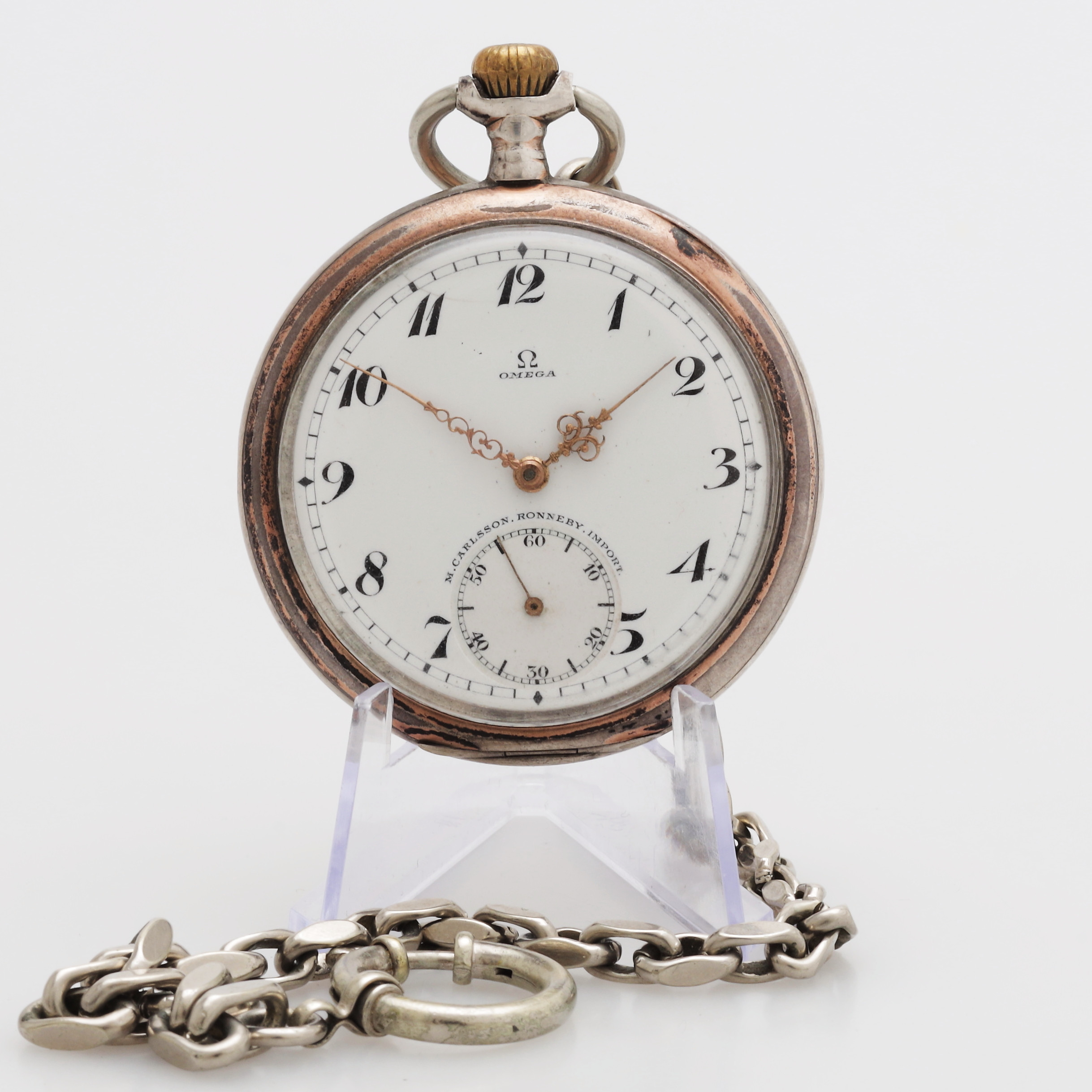FICKUR, silver, Omega.