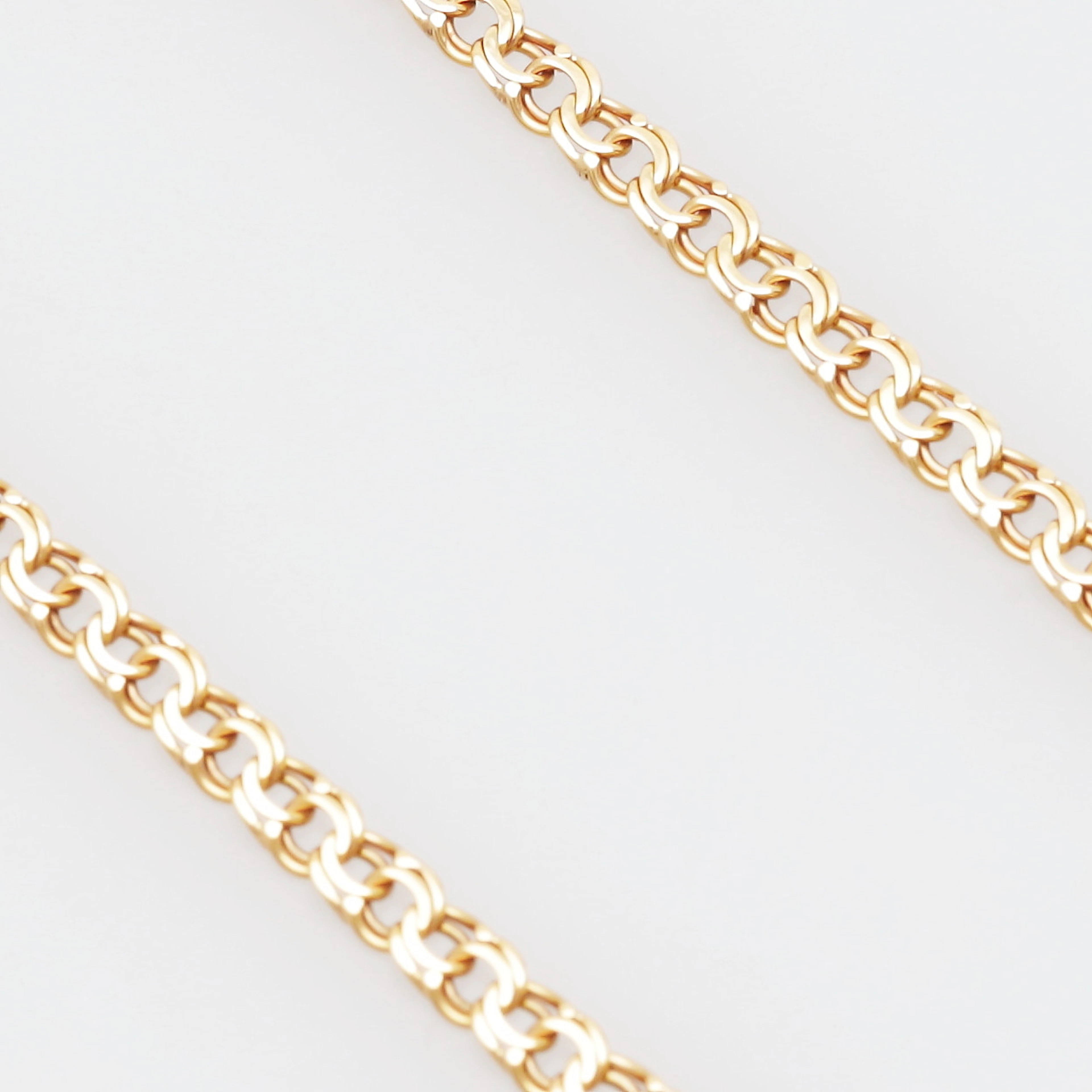 HALSBAND, guld 18k, doserad bismarck, vikt 8,63 gram.