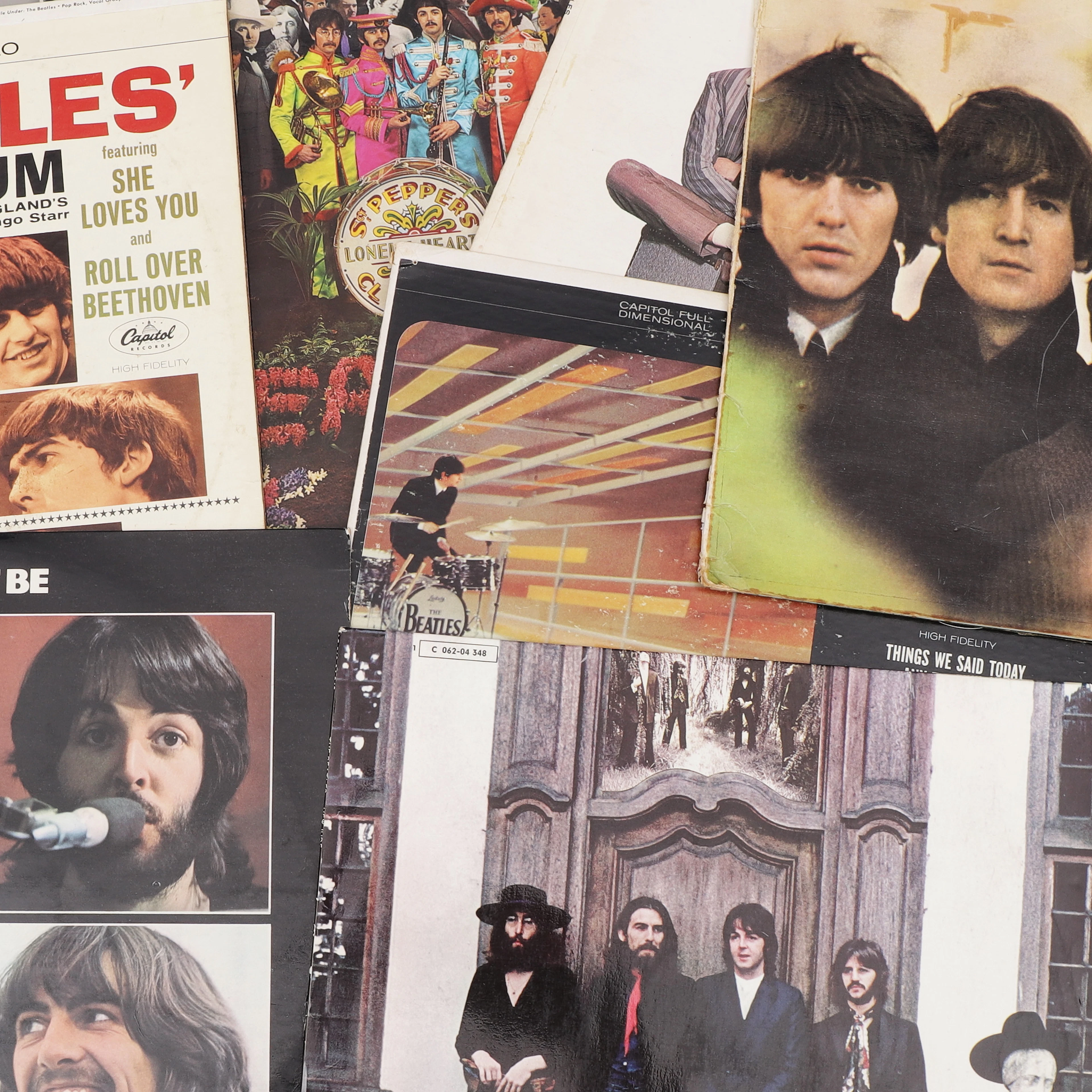 BEATLES, LP/vinyl, 8 st.