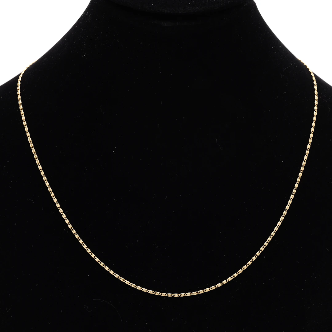 HALSBAND, guld 18k, vikt 2,66 gram.