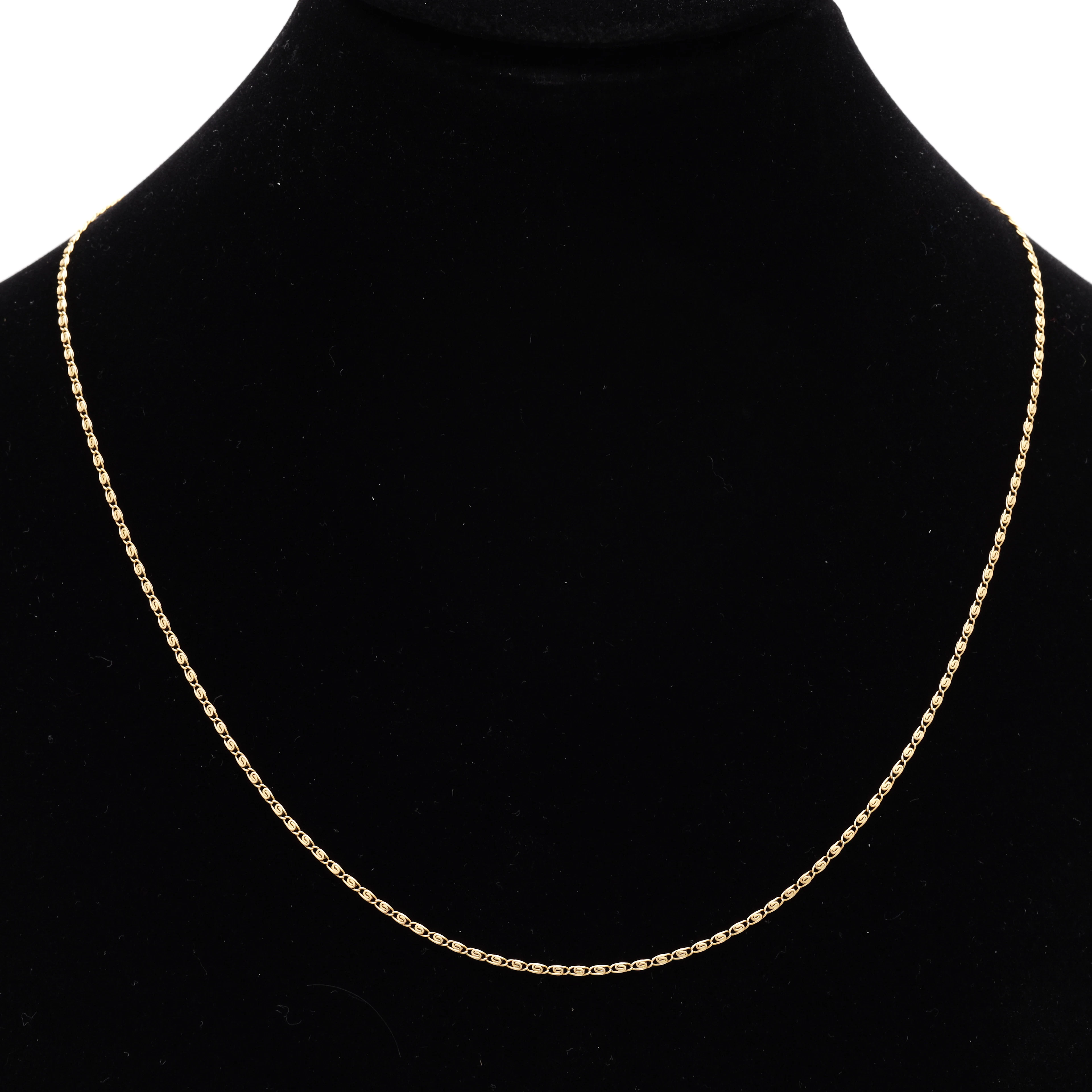 HALSBAND, guld 18k, vikt 2,66 gram.
