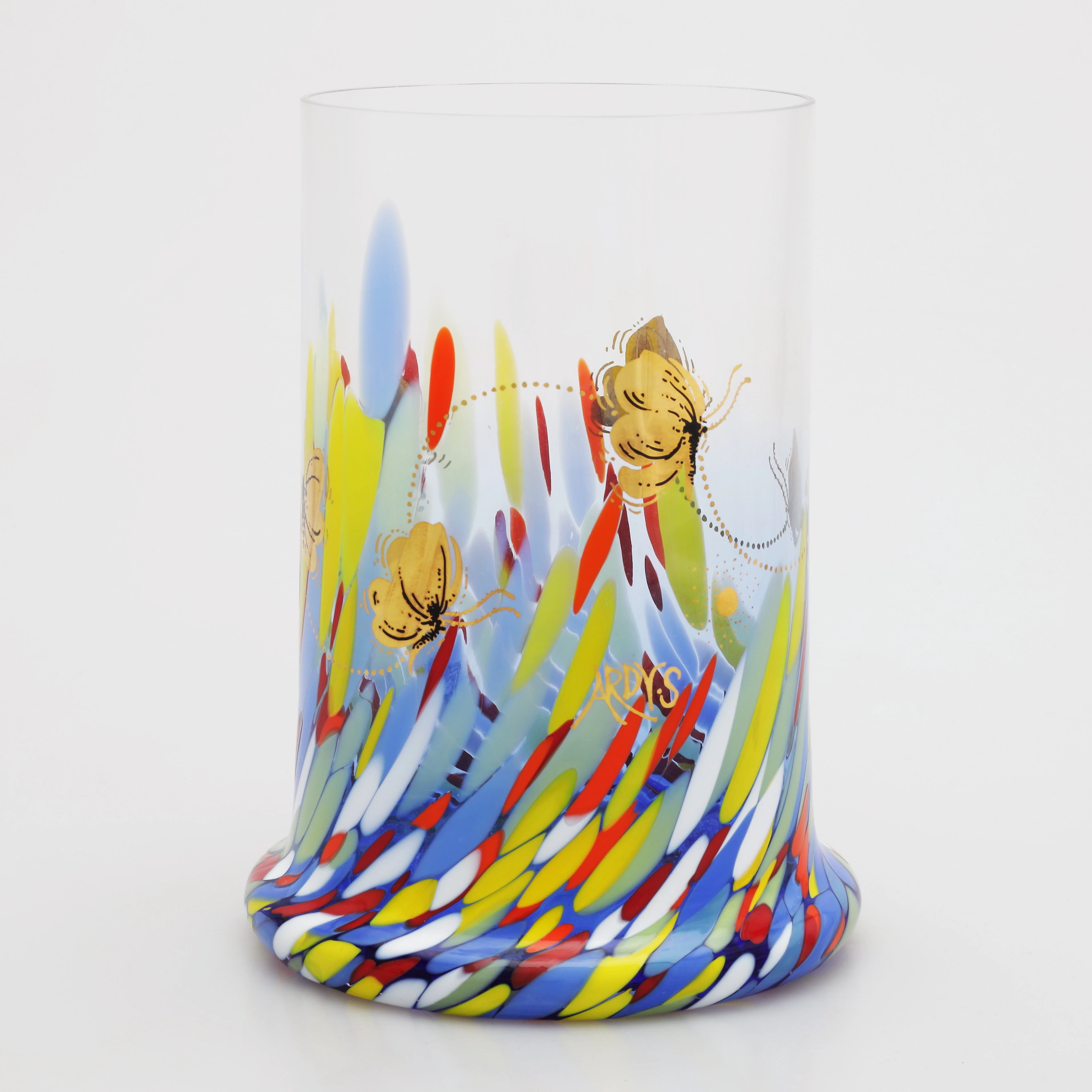 ARDY STRÜWER. Vas, glas, Johansfors, signerad.