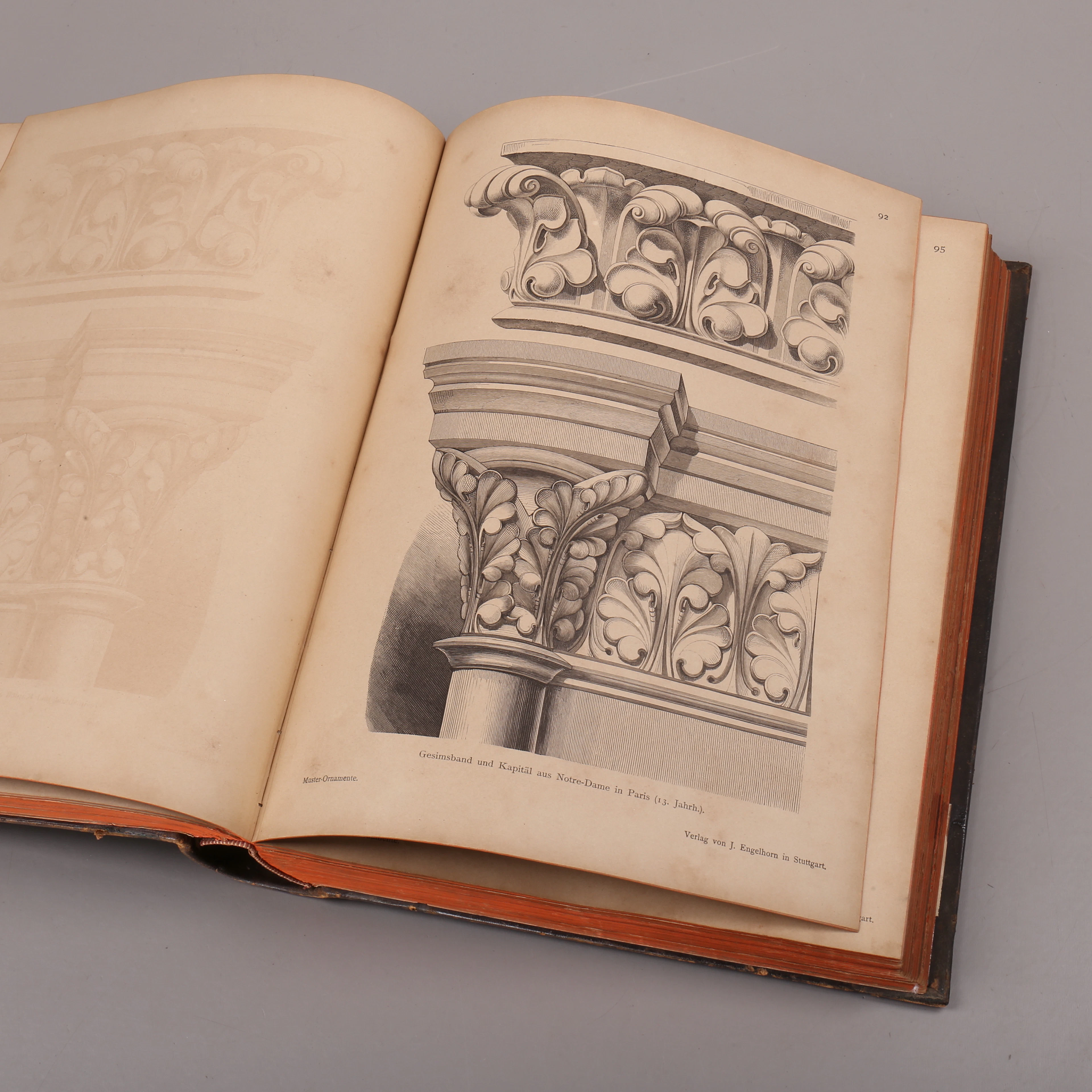 MUSTER-ORNAMENTE AUS ALLEN STILEN, bok, ca 1880.