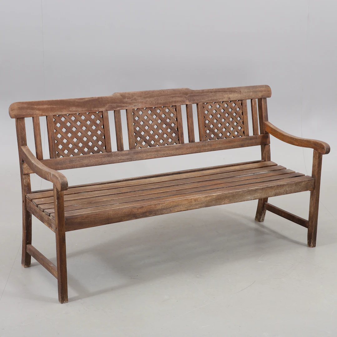 TRÄDGÅRDSSOFFA, hardwood, Jutlandia.