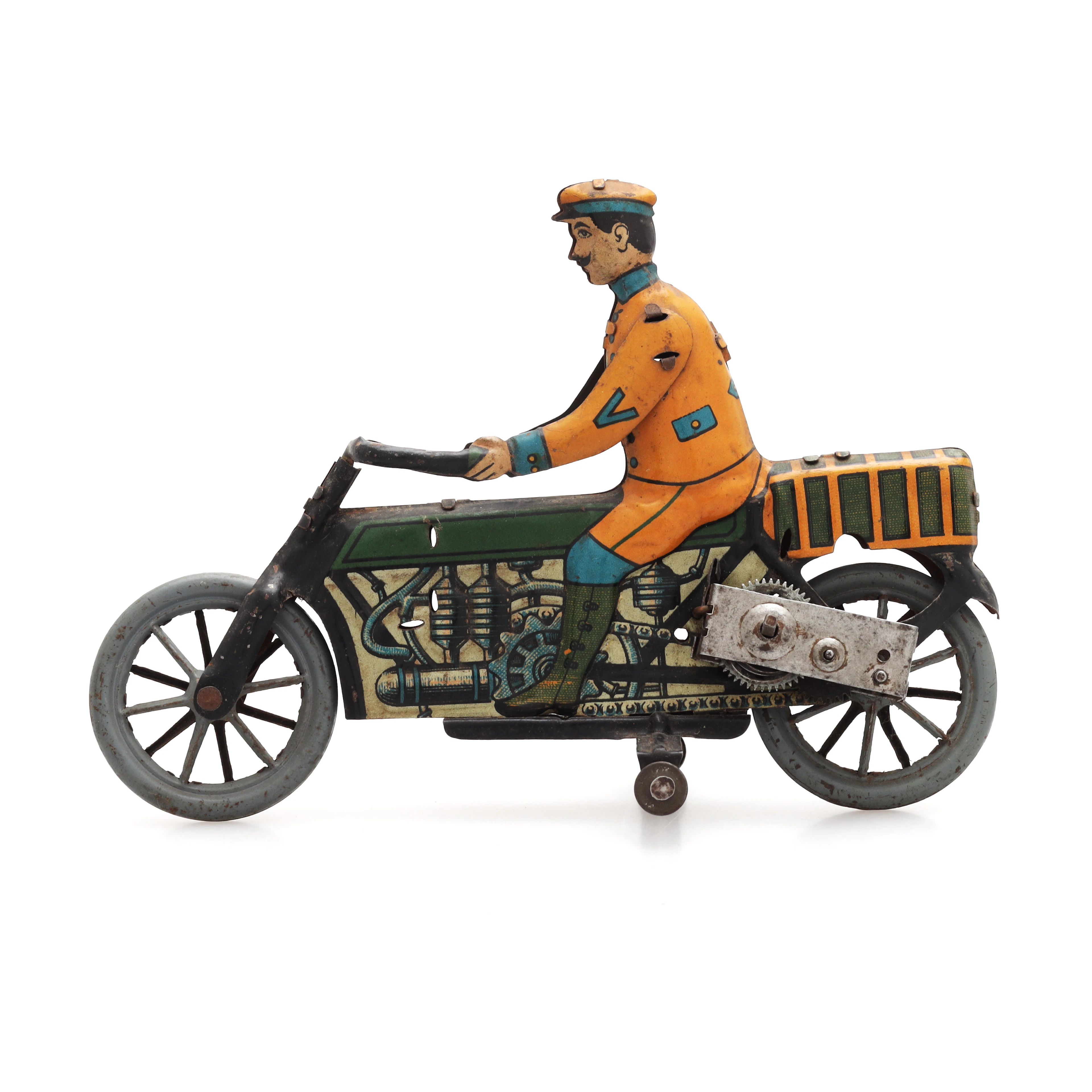 MOTORCYKEL, plåt, Distler, Tyskland, 1900-talets första hälft.