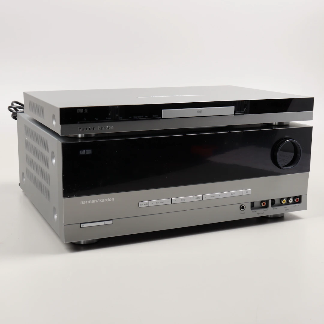 FÖRSTÄRKARE OCH DVD-SPELARE, harman/kardon, 2000-tal.