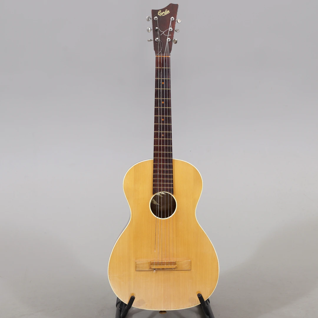 GITARR, akustisk, Gerdin, 1980-tal.
