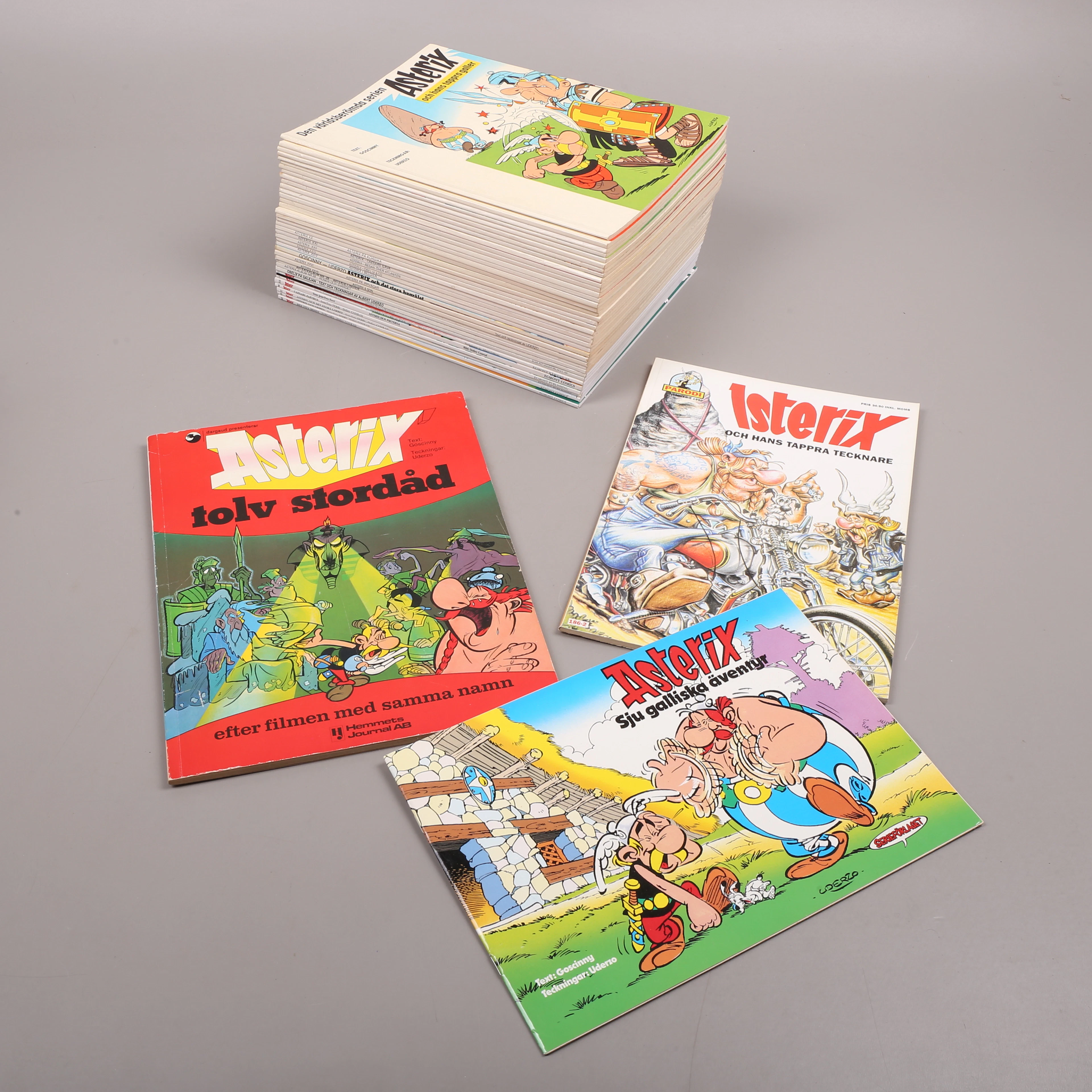 ASTERIX, 40 st seriealbum.