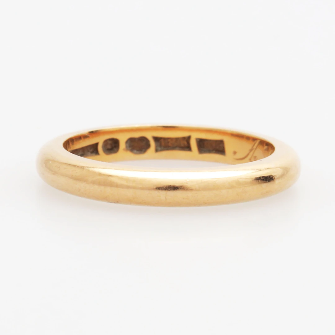 RING, guld 18k, vikt 4,86 gram.