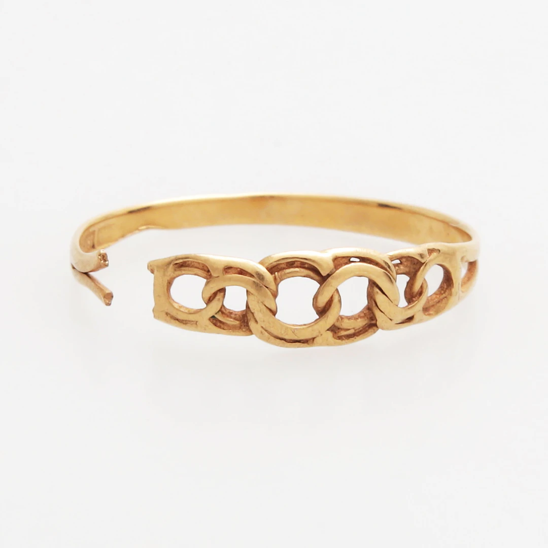 RING/SKROTGULD, guld 18k, vikt 0,92 gram.