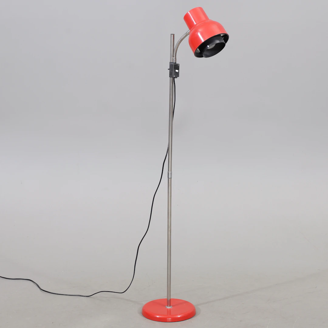 GOLVLAMPA, plast/metall, Elidus, 1970-tal.