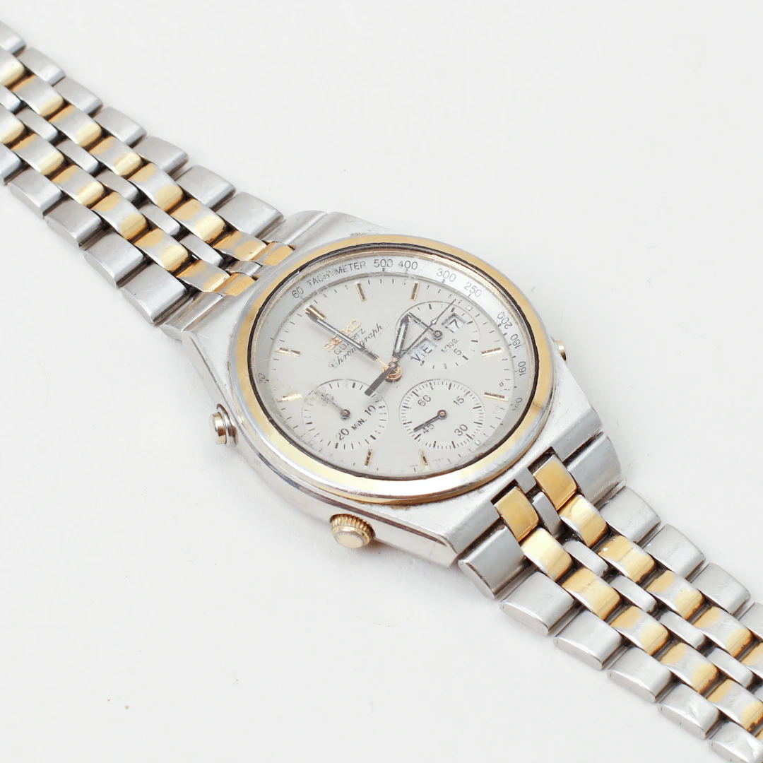 ARMBANDSUR, Seiko Kronograf.