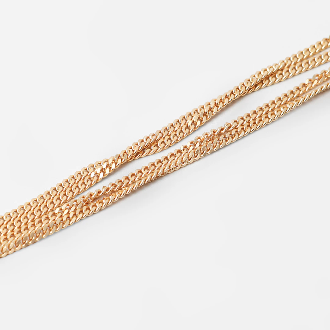 HALSKEDJA, 18k guld, vikt ca 4,8 gram.