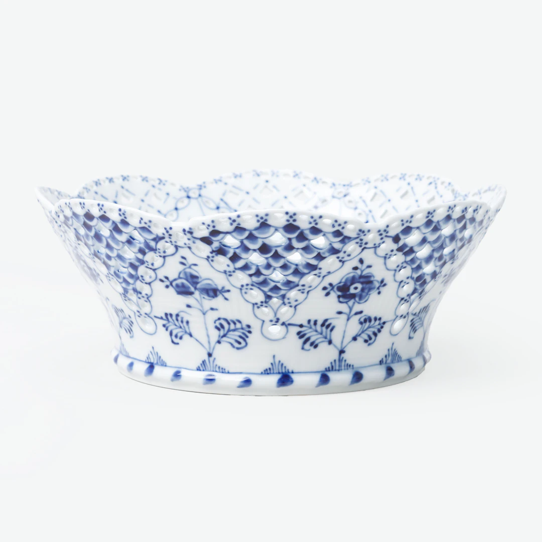 SKÅL, "Musselmalet", porslin, Royal Copenhagen.