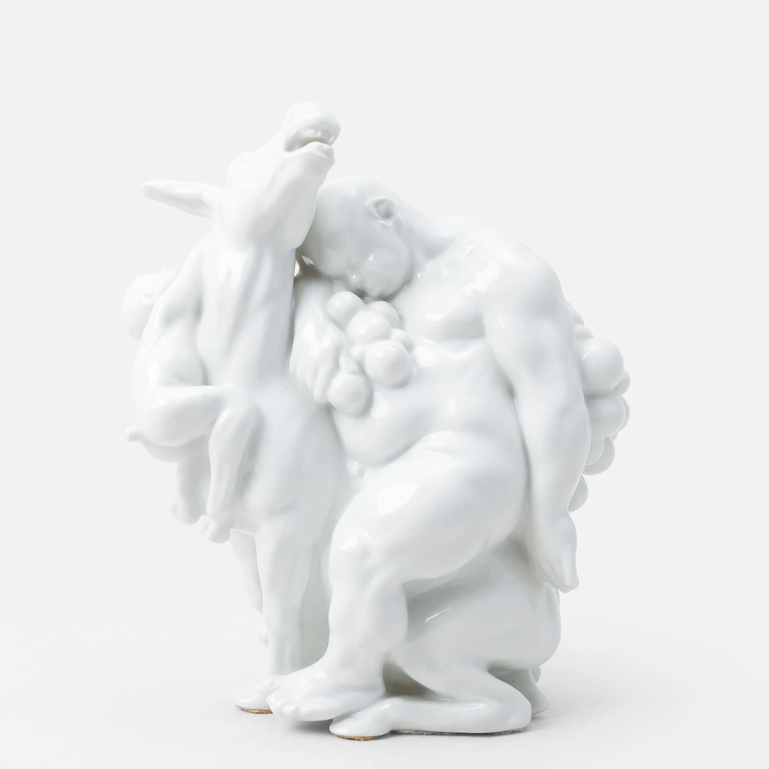 FIGURIN, Bacchus, porslin, Bing & Gröndahl.